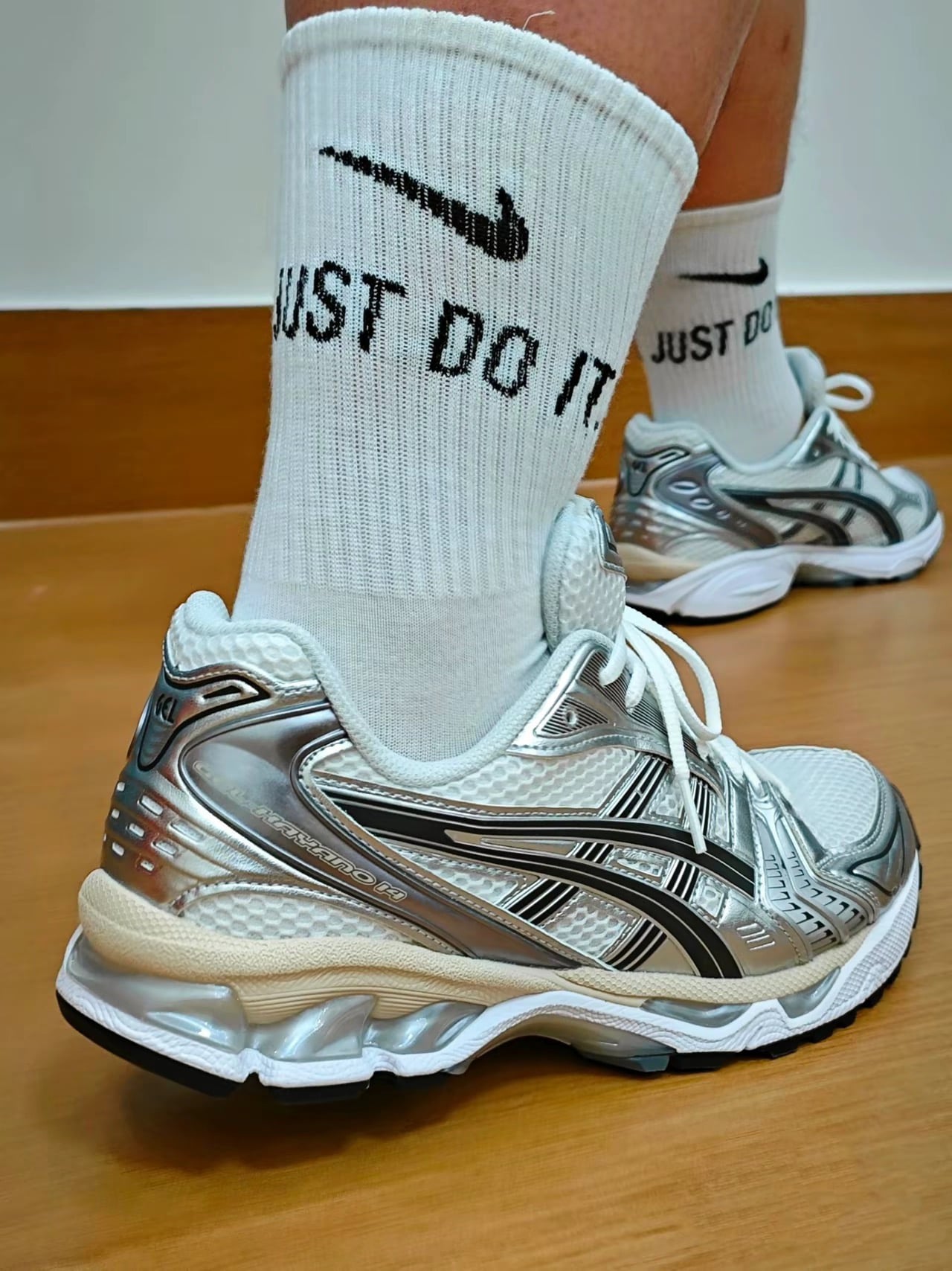 Asics Gel Kayano 14 White & Graphite Grey - 1203A537-110