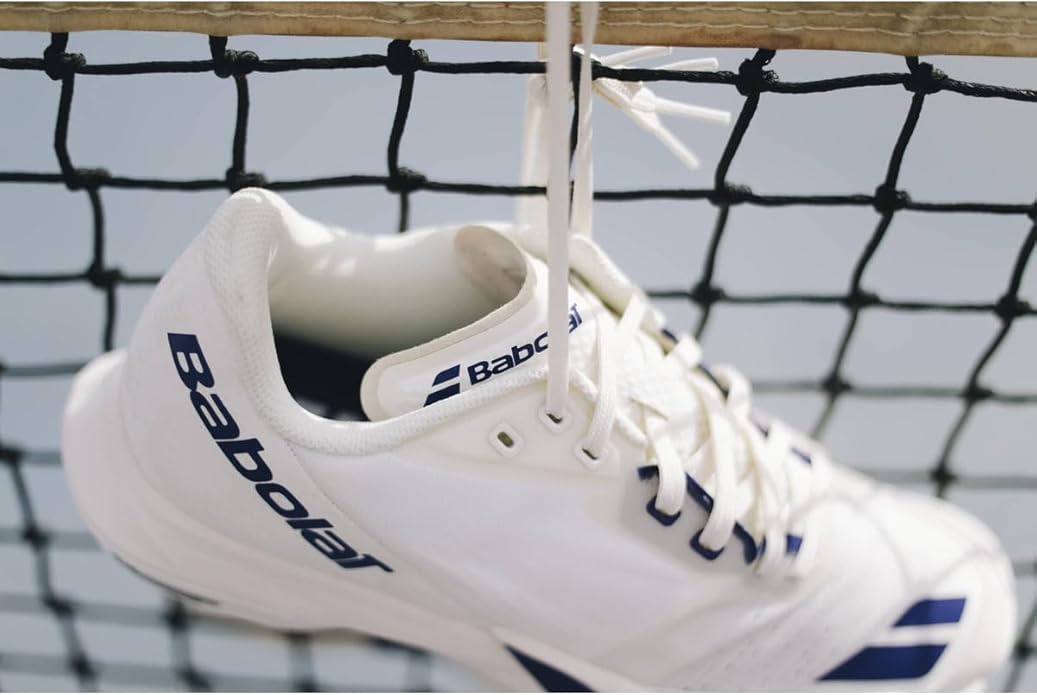 Babolat Jet Mach 4 All Court 'White Blue'