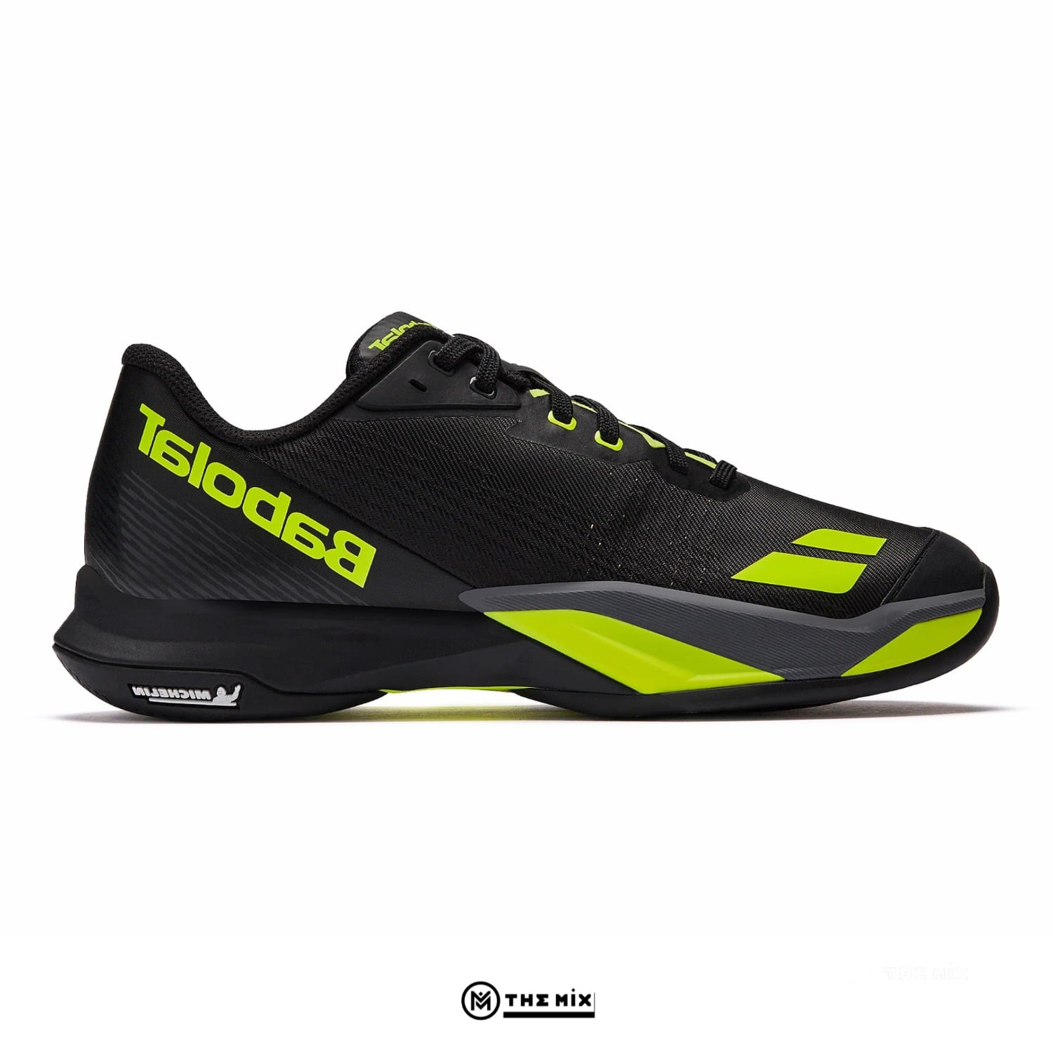 Babolat Jet Mach 4, Black, 30S26629B-2036, tennis shoes, pickleball shoes, court performance