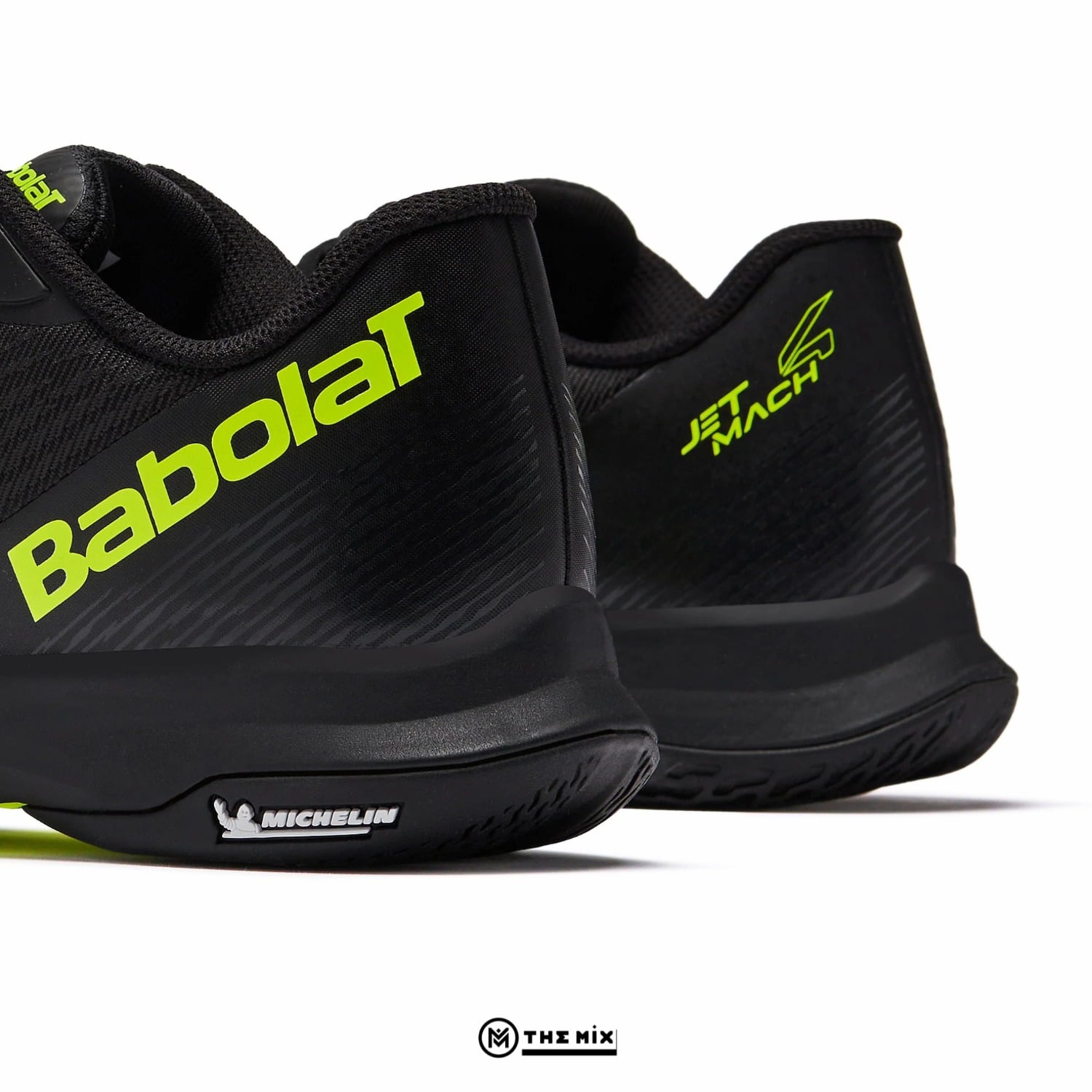 Babolat Jet Mach 4, Black, 30S26629B-2036, tennis shoes, pickleball shoes, court performance