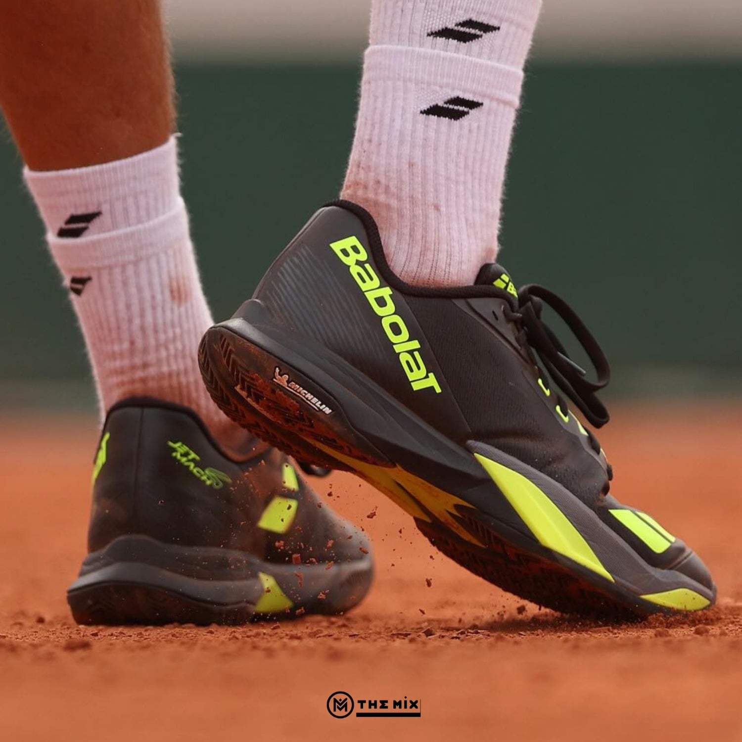 Babolat Jet Mach 4, Black, 30S26629B-2036, tennis shoes, pickleball shoes, court performance