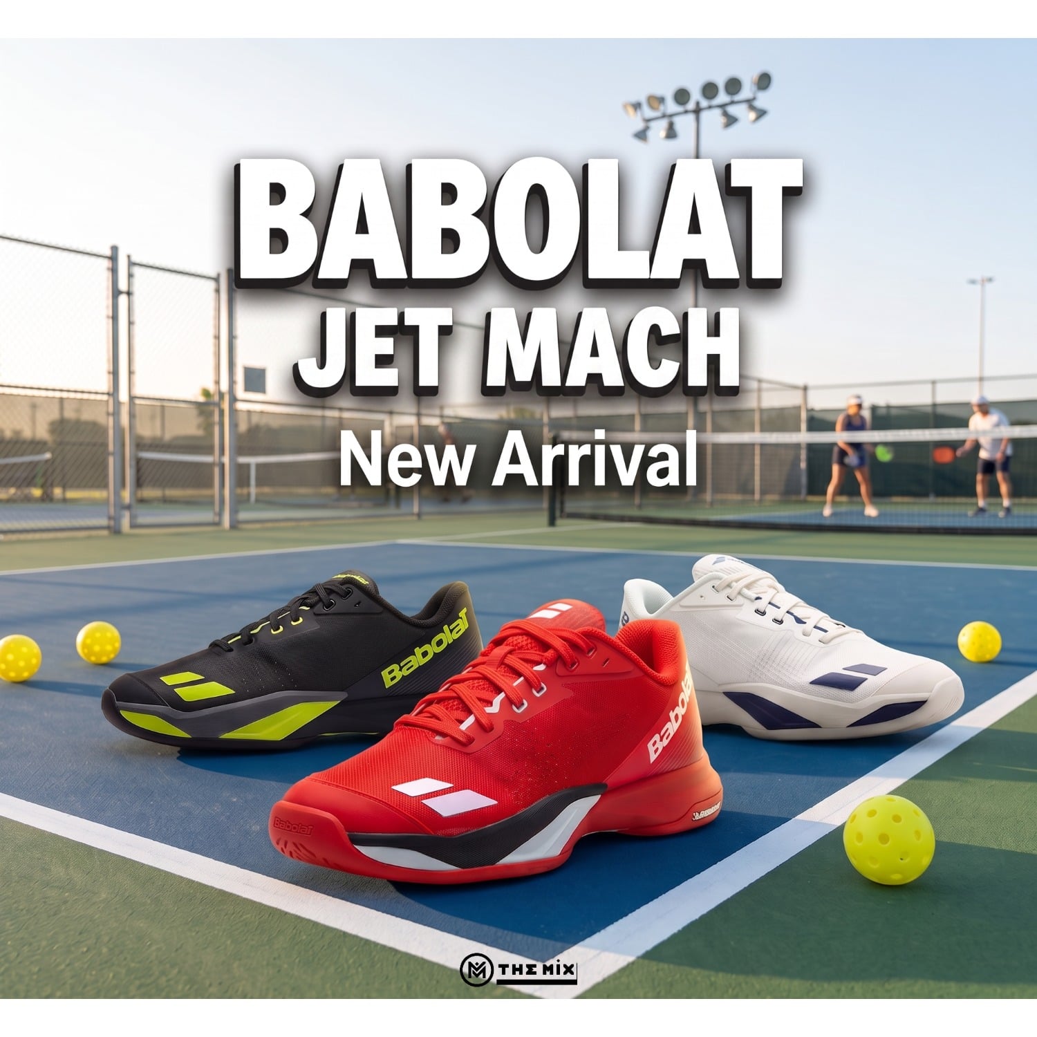 Babolat Jet Mach 4, Black, 30S26629B-2036, tennis shoes, pickleball shoes, court performance