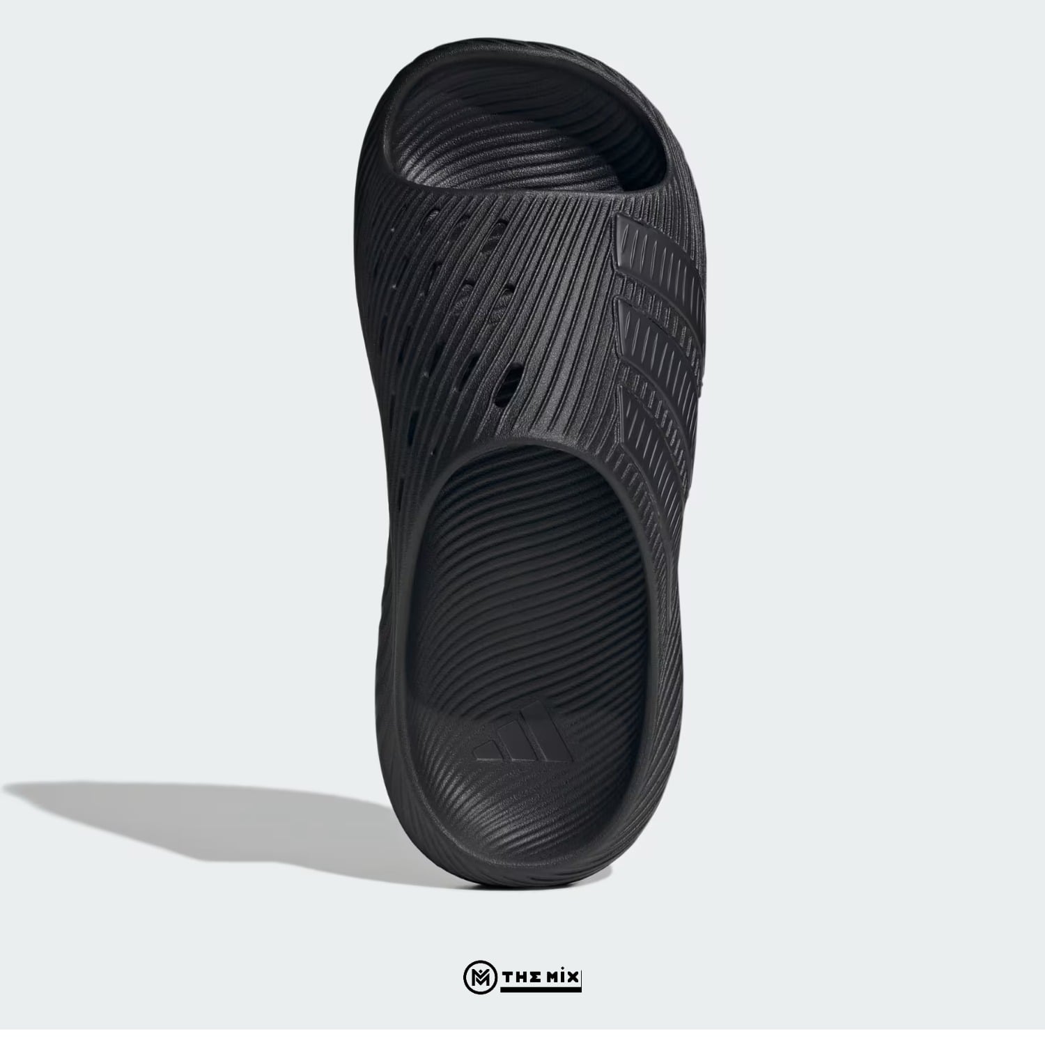 Adidas Purechill Slides All Black, Adidas Purechill KI0055, dép adidas all black, adidas slides chính hãng, dép adidas mới ra mắt Việt Nam, dép adidas đen