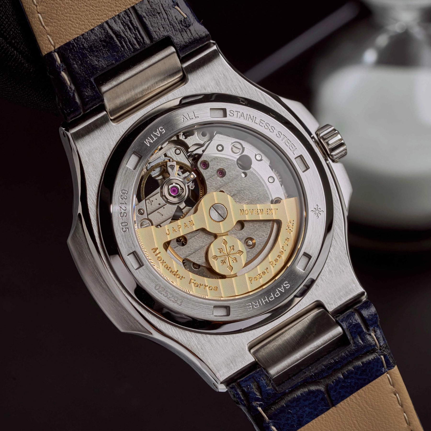 Đồng Hồ 6312S/05 Navy Silver 40mm - Alexander Ferros