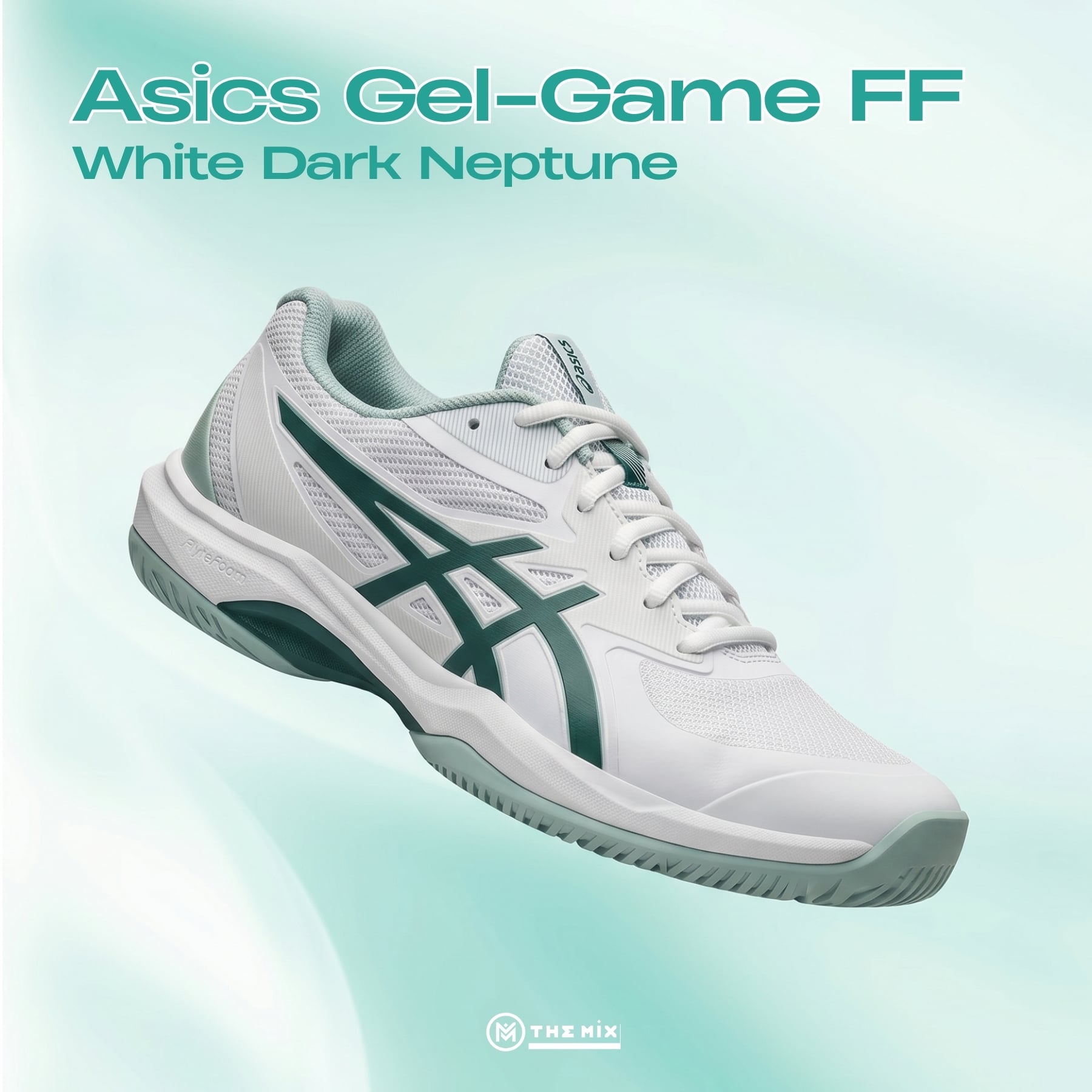 Asics Game-FF White Dark Neptune 1041A489-104 Asics Pickleball