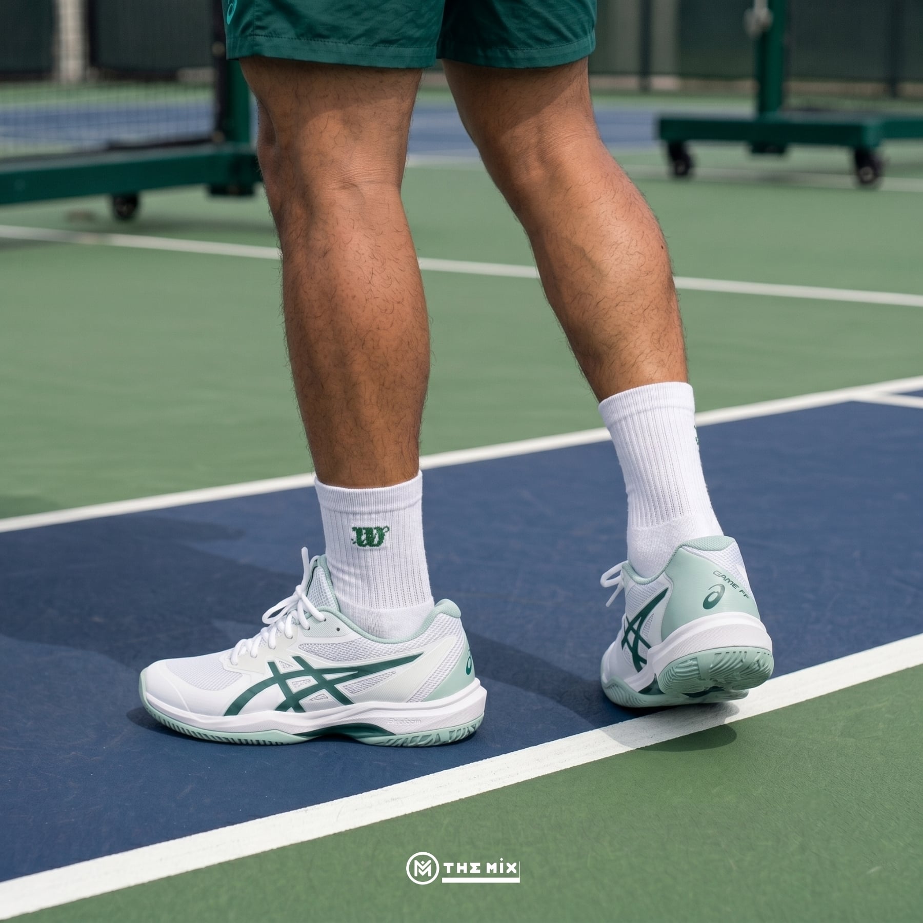 Asics Game-FF White Dark Neptune 1041A489-104 Asics Pickleball
