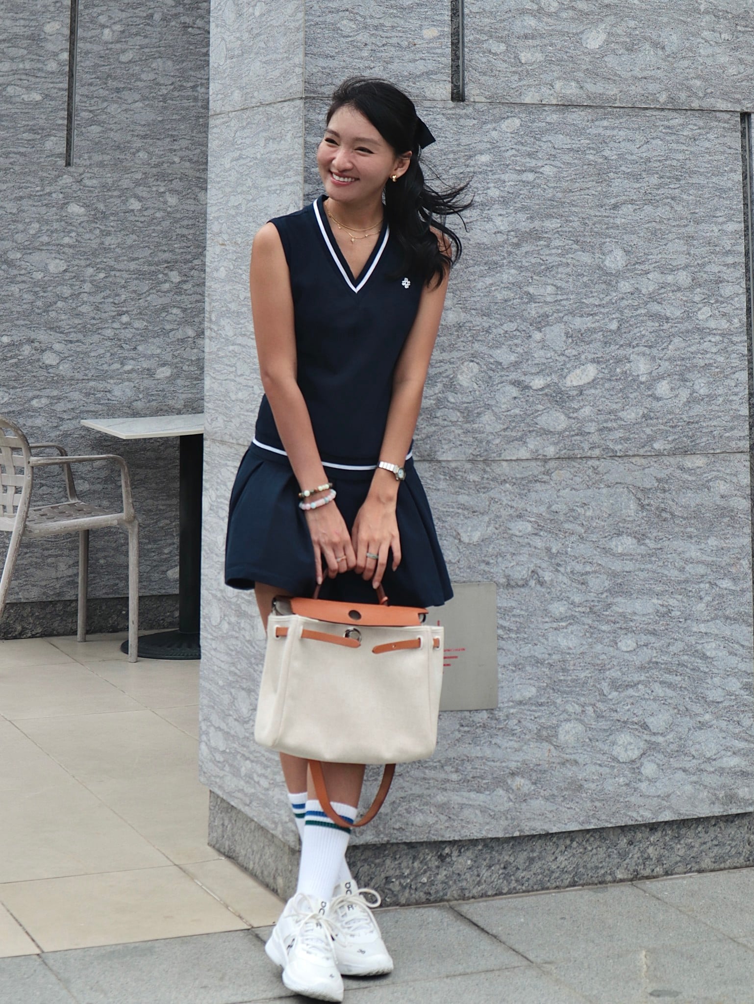 Mua Thêm Giảm 15% - Set Đầm thể thao Ivy Dress - Navy PicknMix