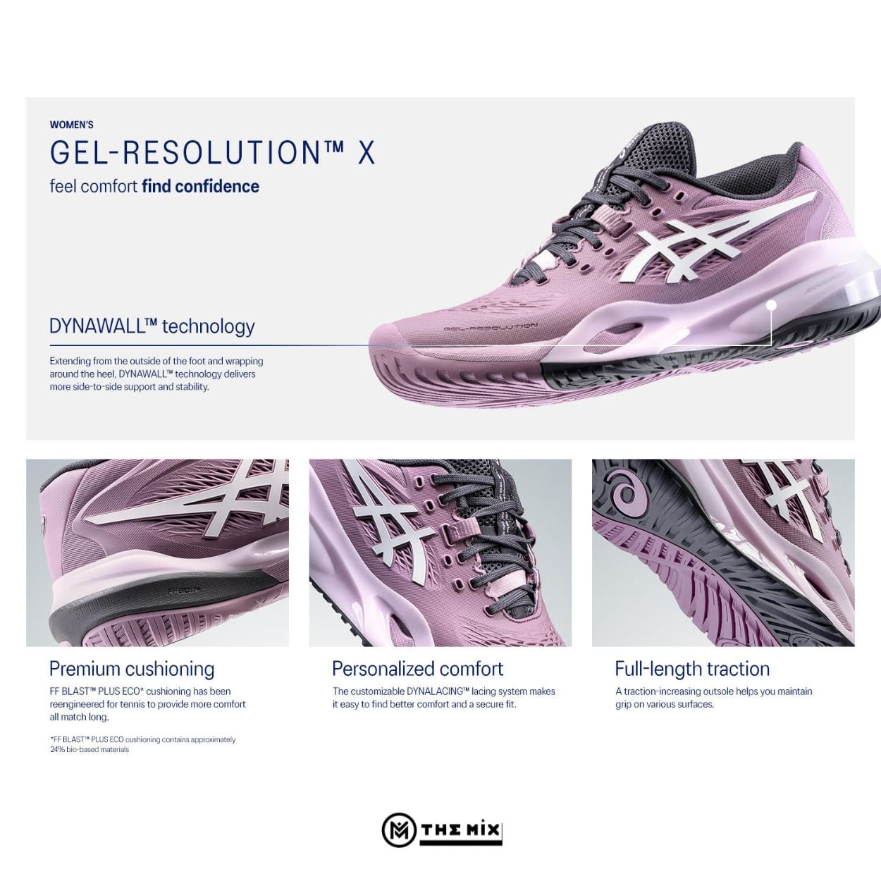 Giày Asics Gel Resolution X 'Ube' - 1042A279-500