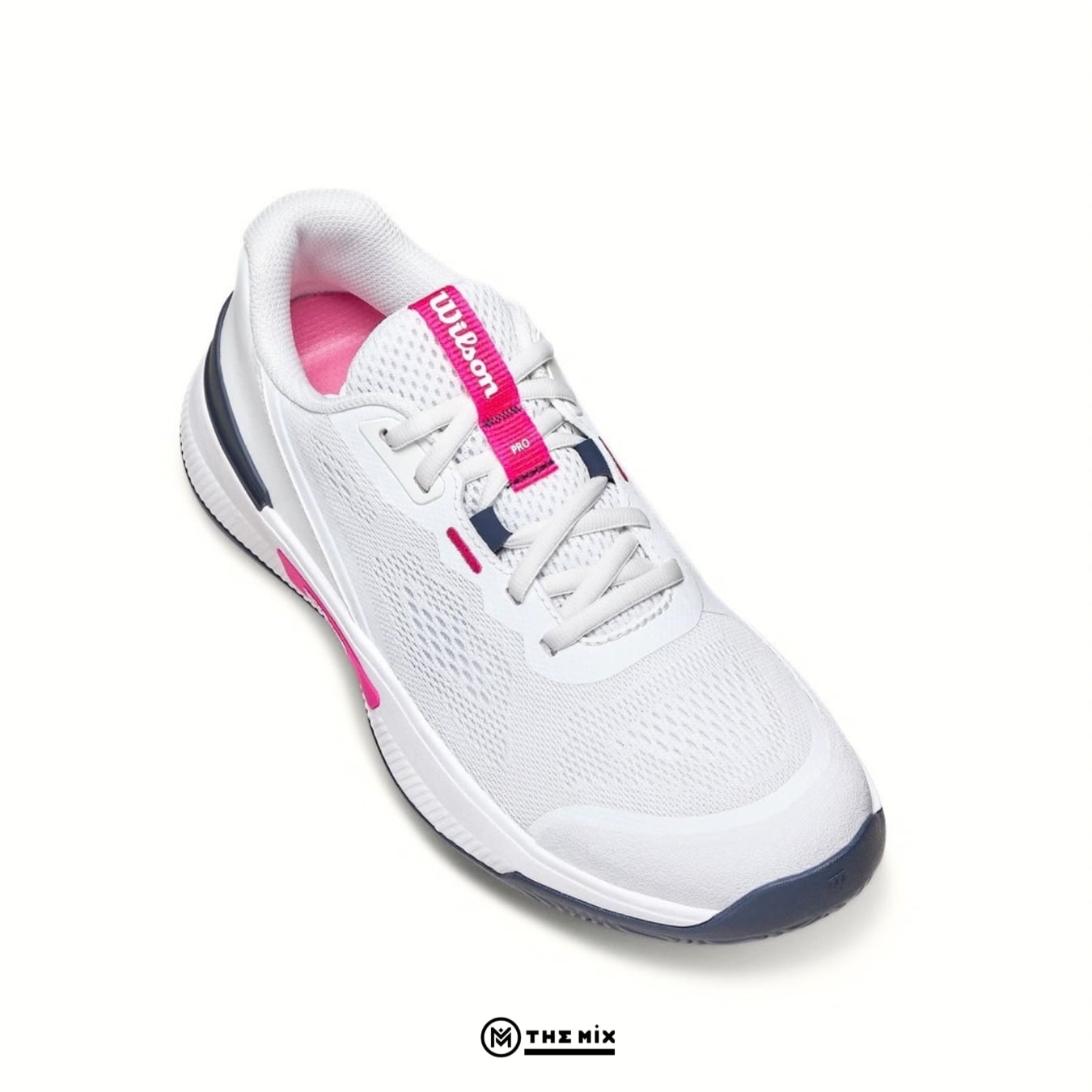 Wilson Intrigue Pro Bright White, Wilson WRS00766001, giày pickleball Wilson, giày pickleball nữ Wilson, giày Wilson chính hãng, Wilson Intrigue Pro, Duralast, Bio-Based Foam, giày court nữ Wilson