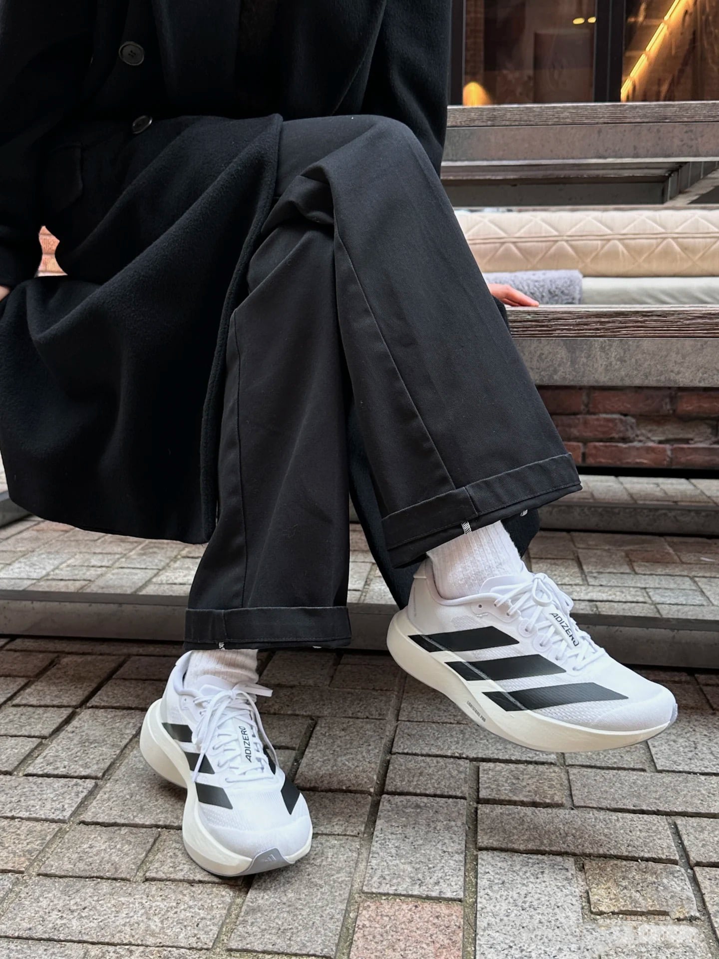 Hàng Chính Hãng - adidas Adizero EVO SL White - JH6206