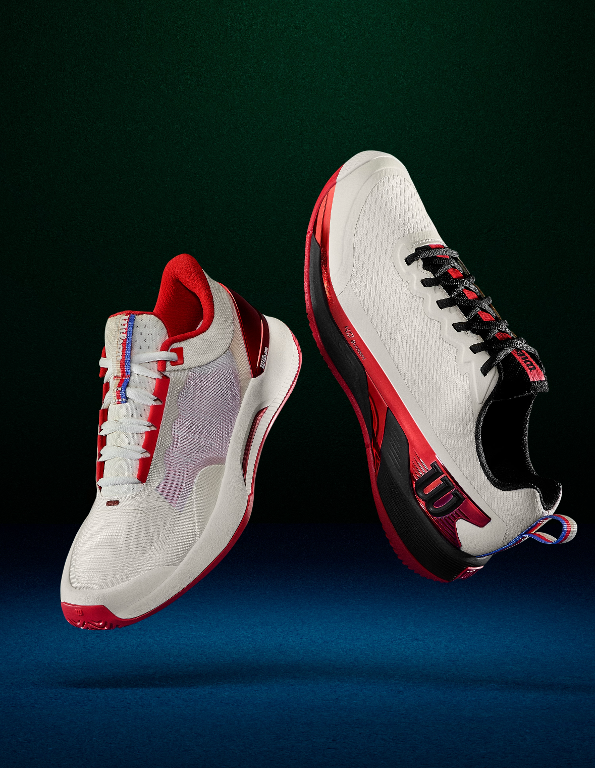 Wilson Rush Pro 4.5 USO Tofu Infrared Black - WRS336670 Chính Hãng - The Mix Giày Pickleball Chính Hãng
