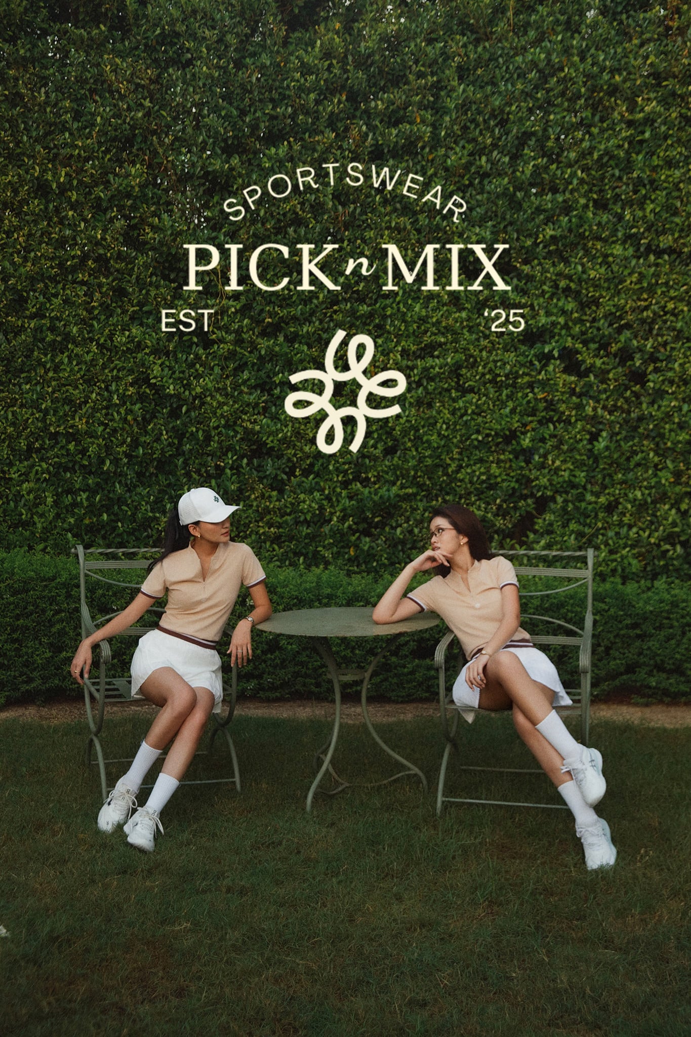 Chân Váy Xếp Ly Noor Skirt - Trắng - PicknMix Sportwear