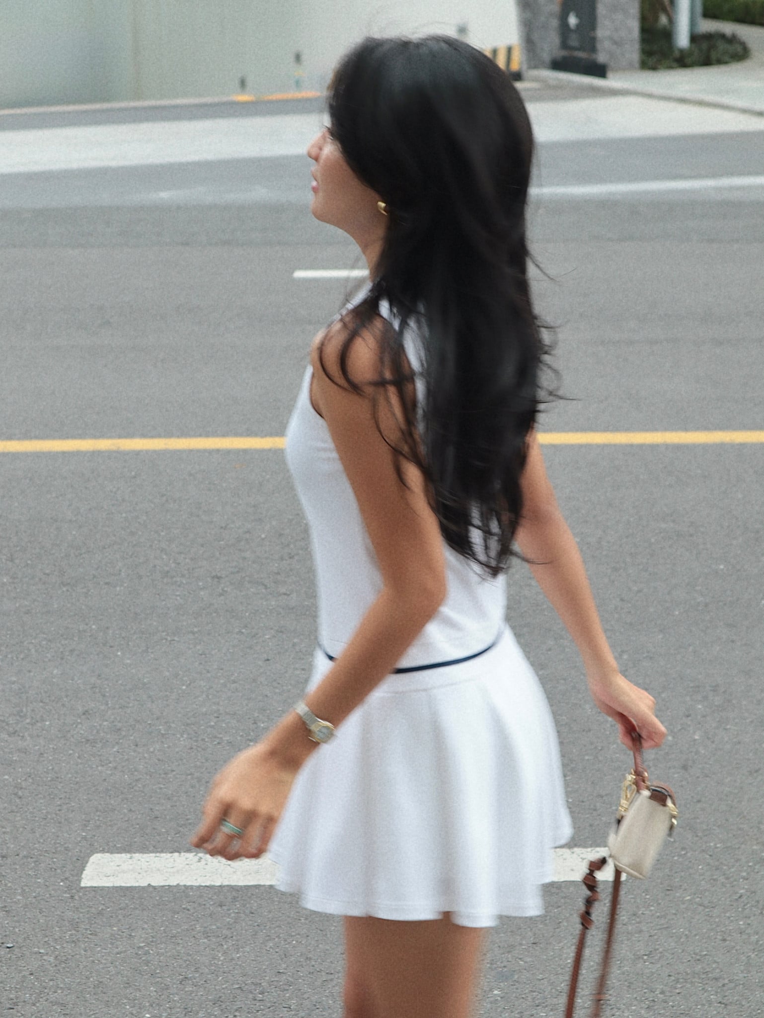 Set Đầm thể thao Ivy Dress - Trắng PicknMix