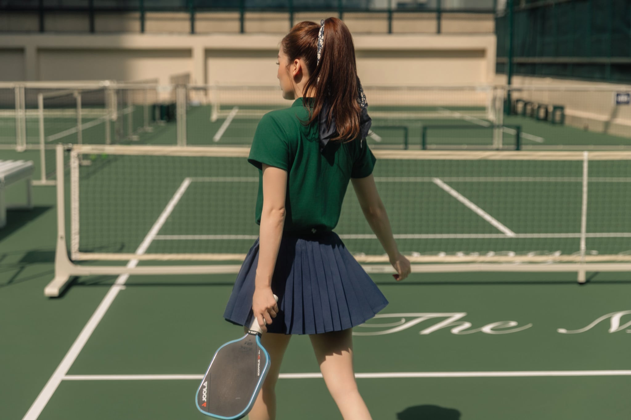 PicknMix - Chân Váy Pleated Skirt Xếp Ly Nhỏ - Xanh Navy