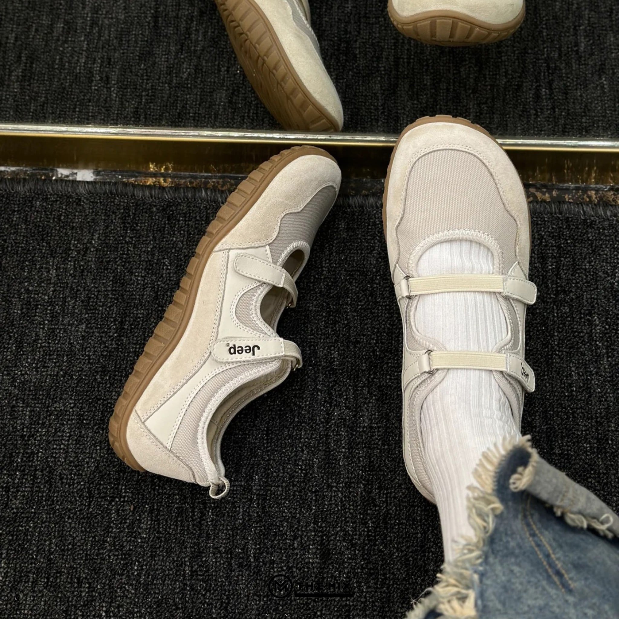 Jeep Outdoor Low Top Grey - P651W13112-005 - Chính Hãng