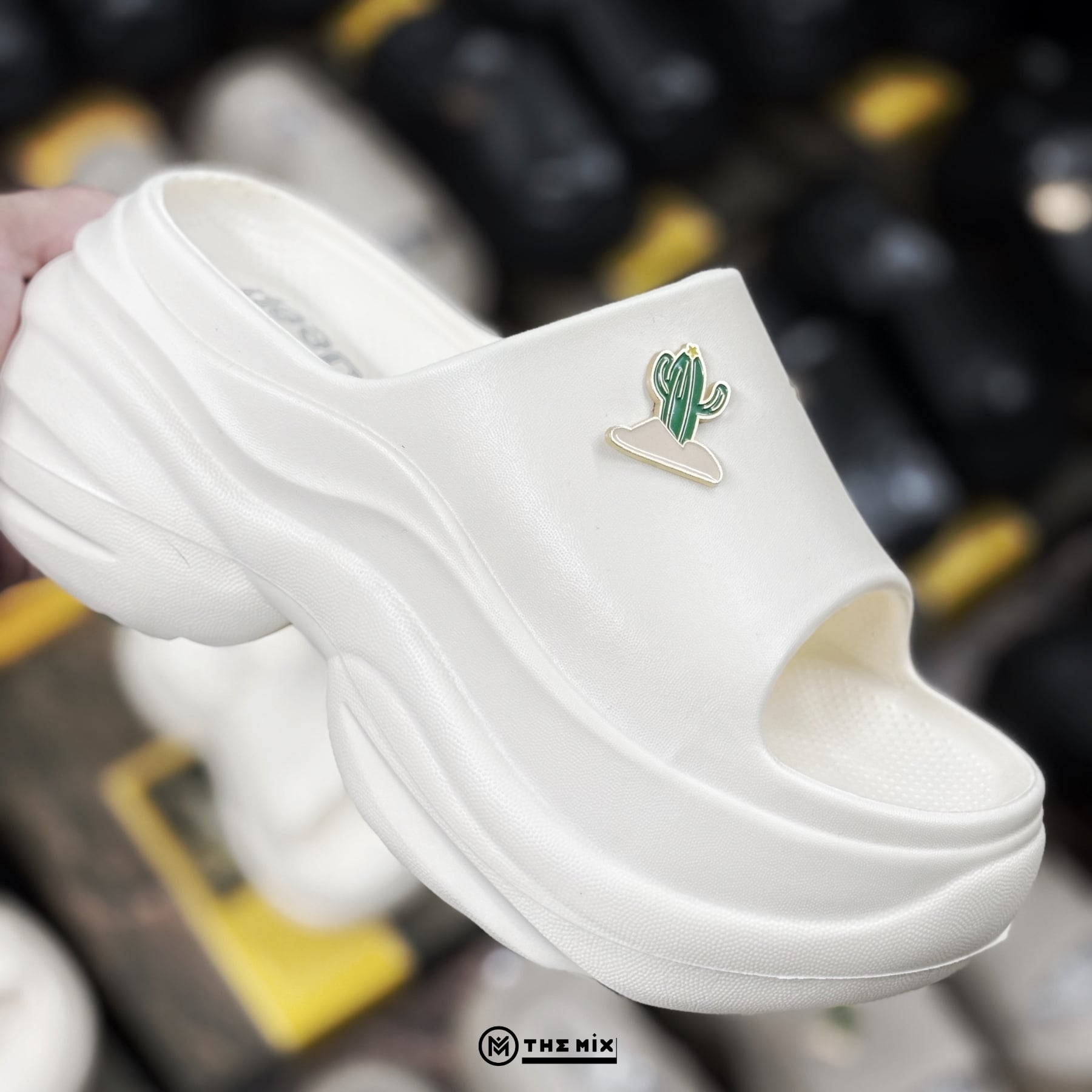 Jeep Mule Eva Foam 8cm Champs - Đen