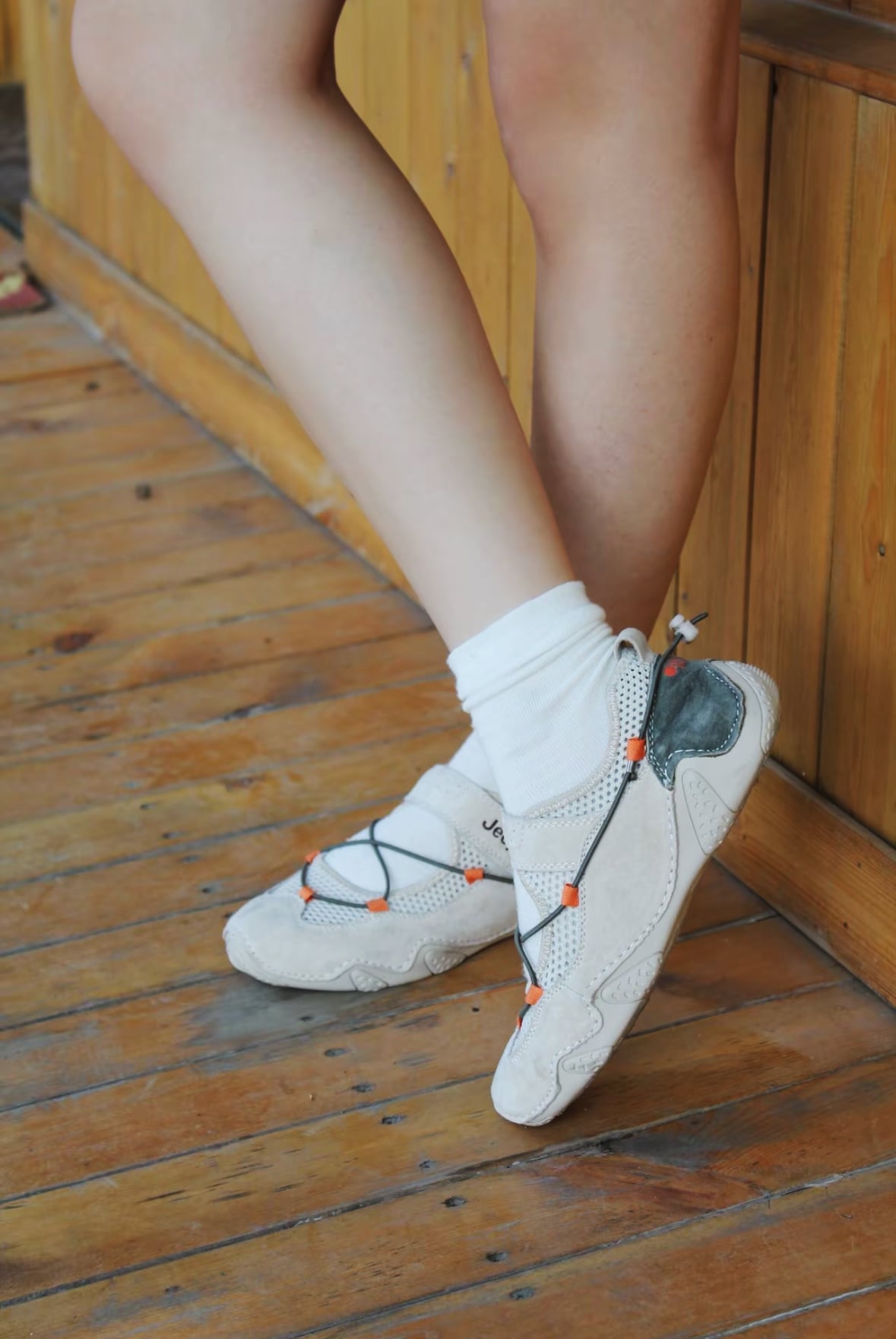 Jeep Outdoor Mary Jane Grey Orange - PX241WAS9321