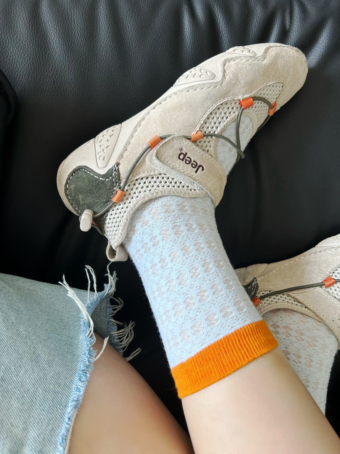 Jeep Outdoor Mary Jane Grey Orange - PX241WAS9321