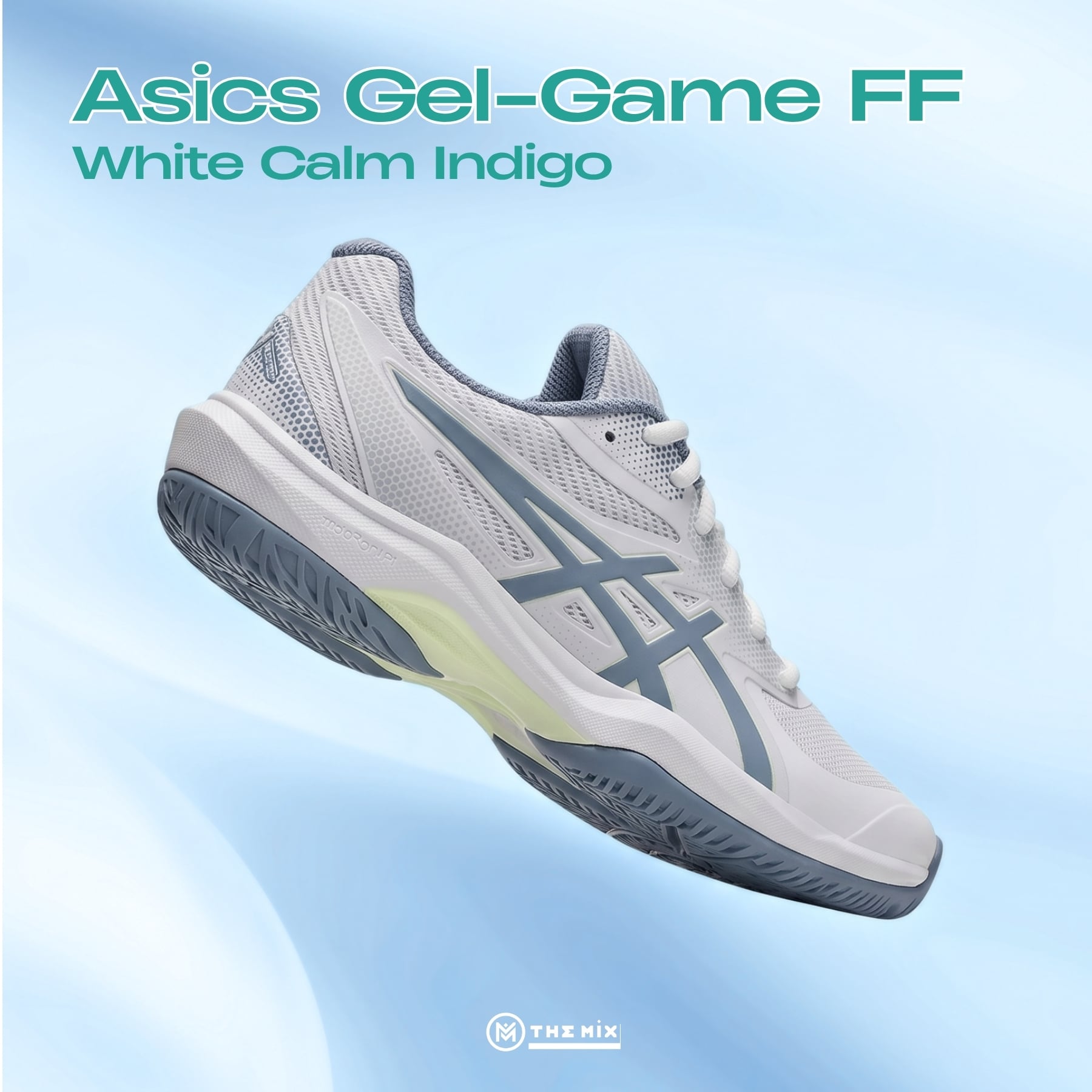 Asics Gel Game FF Pickleball 'White Calm Indigo - 1042A280-102