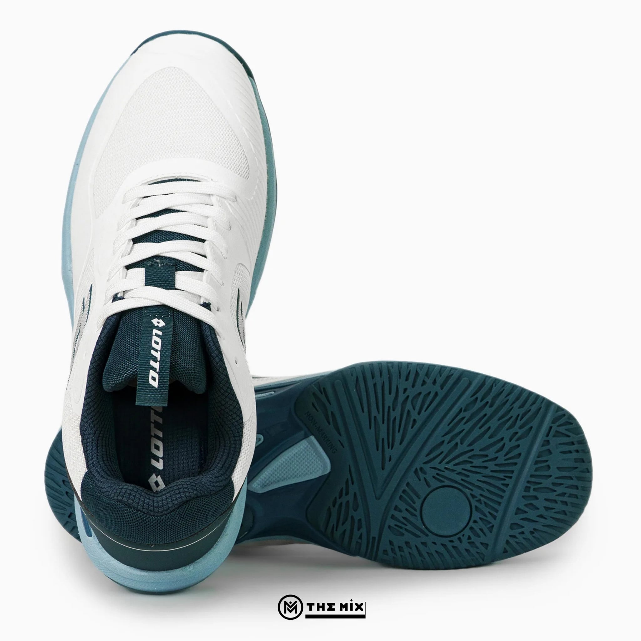 LOTTO Faye Pickleball Tennis White Blue Sport - LOTTE0901W Chính Hãng