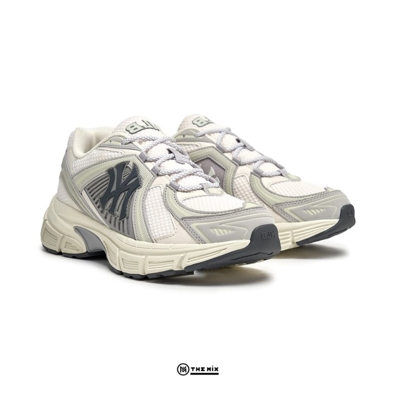 MLB Trophy Runner NY SD, MLB 3ARNR045N-50IVS, MLB runner sneaker, MLB NY Ivory, New York Yankees sneaker, MLB Korea shoes, sneaker thể thao MLB