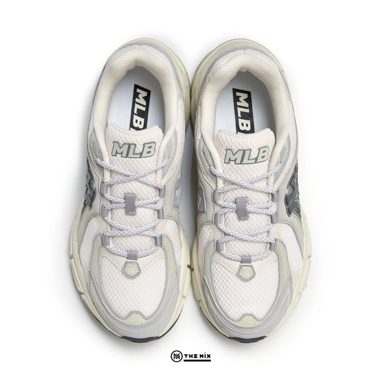MLB Trophy Runner NY SD, MLB 3ARNR045N-50IVS, MLB runner sneaker, MLB NY Ivory, New York Yankees sneaker, MLB Korea shoes, sneaker thể thao MLB