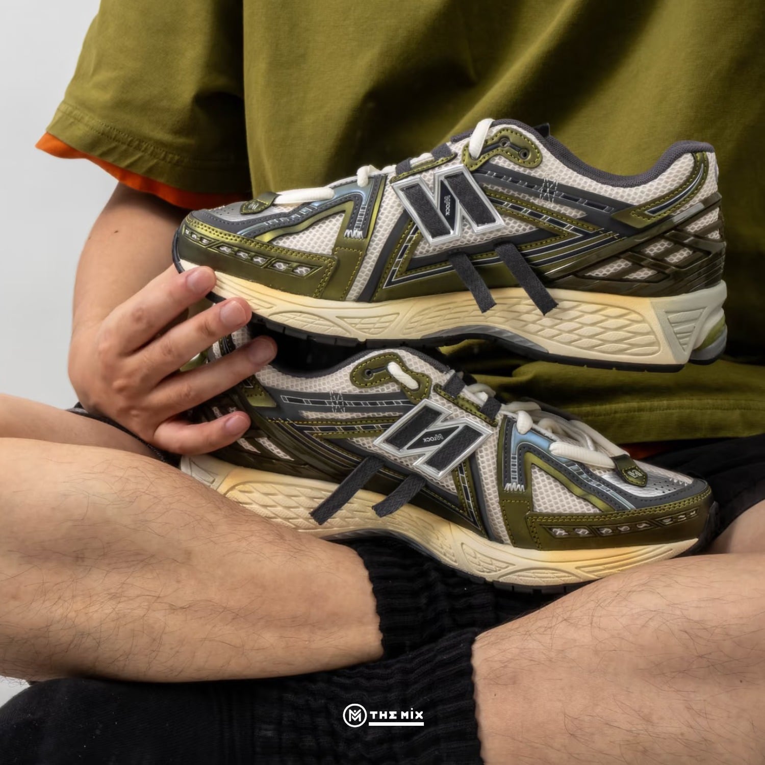 New Balance 1906 Olive Juice And Sea Salt, New Balance 1906ANC, NB 1906 olive, retro running sneaker, New Balance lifestyle sneaker