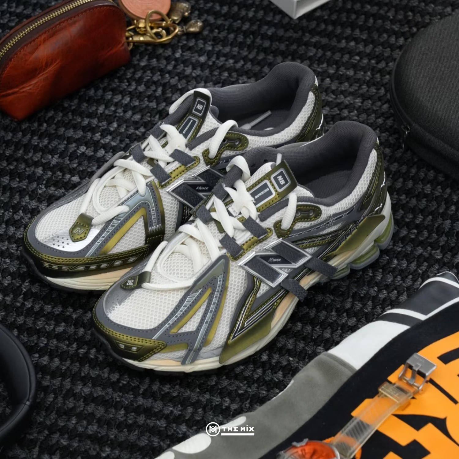 New Balance 1906 Olive Juice And Sea Salt, New Balance 1906ANC, NB 1906 olive, retro running sneaker, New Balance lifestyle sneaker