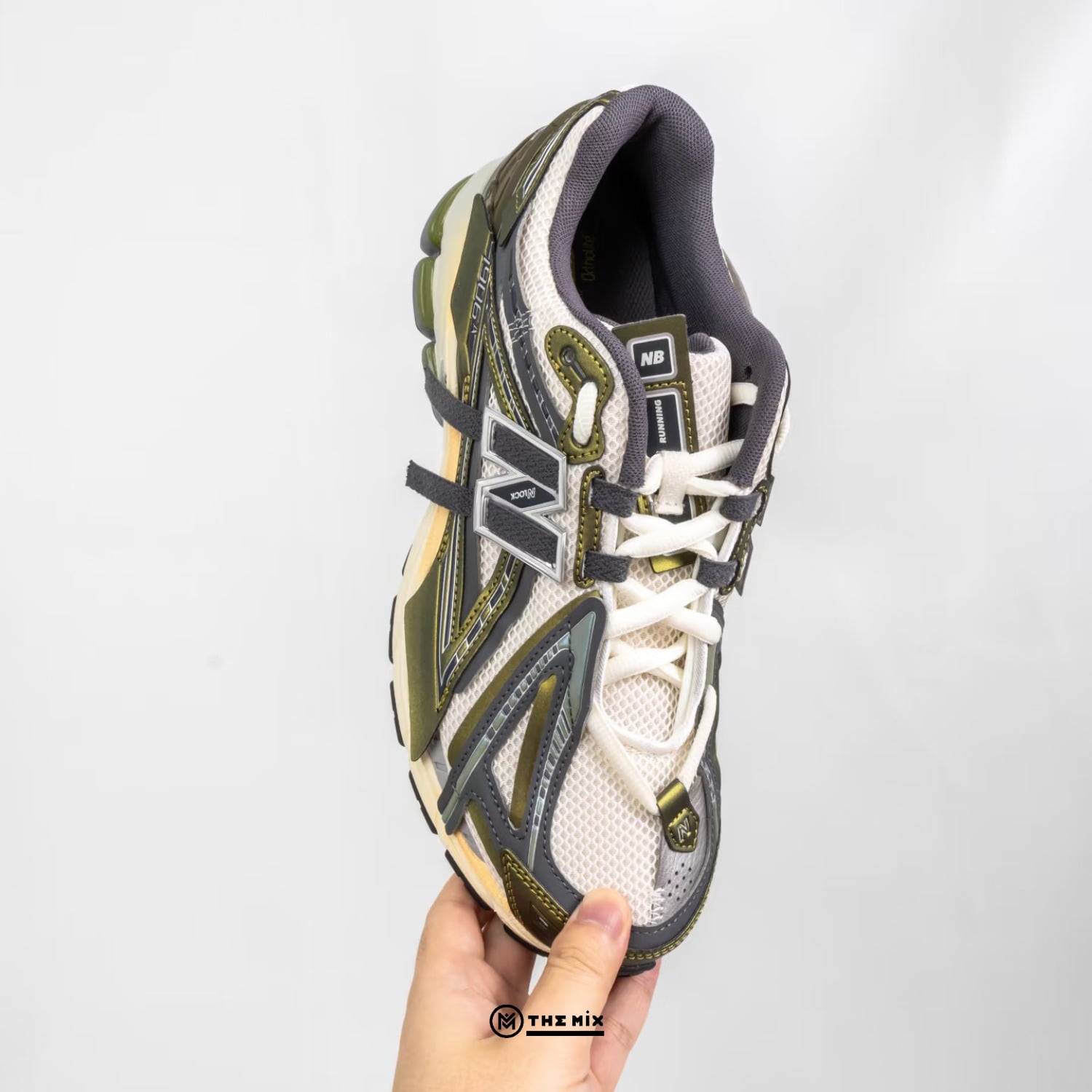 New Balance 1906 Olive Juice And Sea Salt, New Balance 1906ANC, NB 1906 olive, retro running sneaker, New Balance lifestyle sneaker