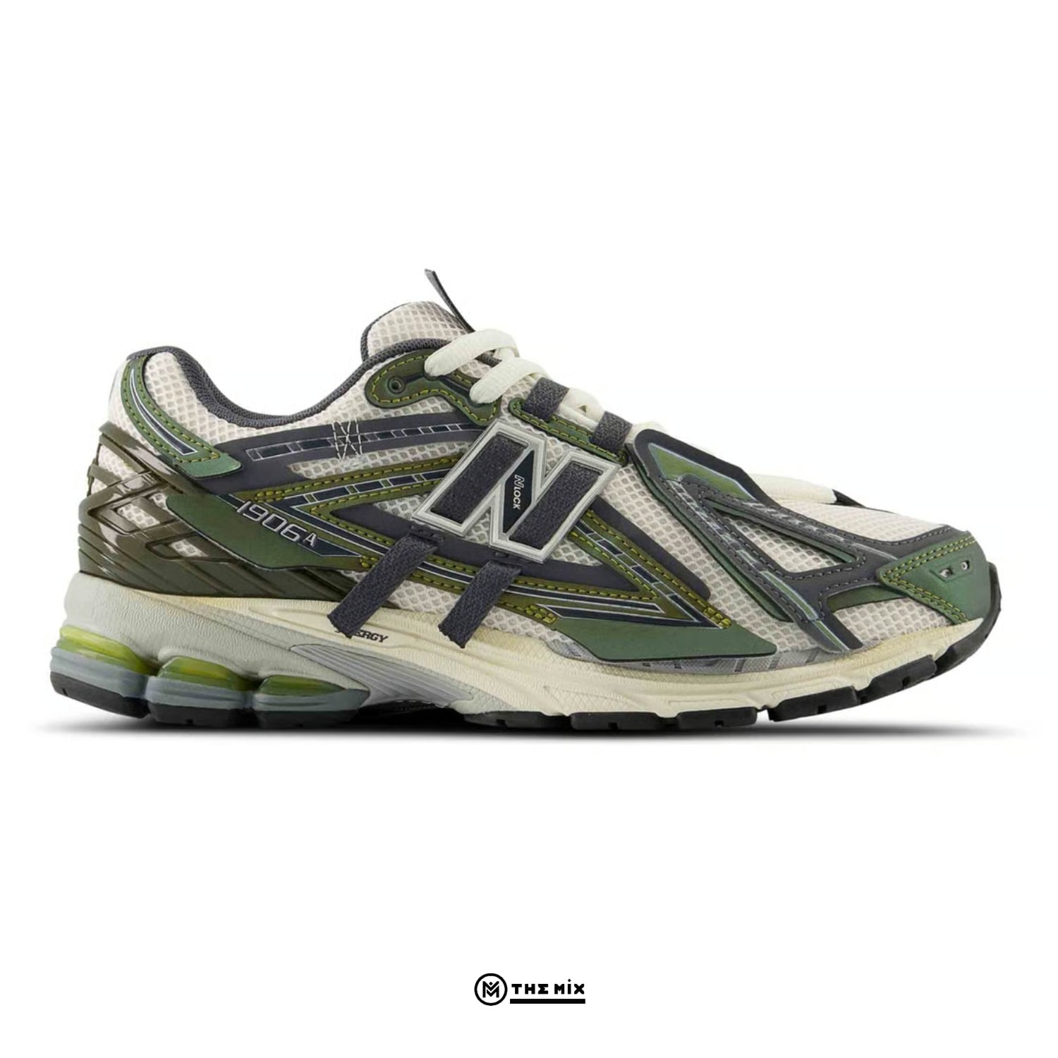 New Balance 1906 Olive Juice And Sea Salt, New Balance 1906ANC, NB 1906 olive, retro running sneaker, New Balance lifestyle sneaker