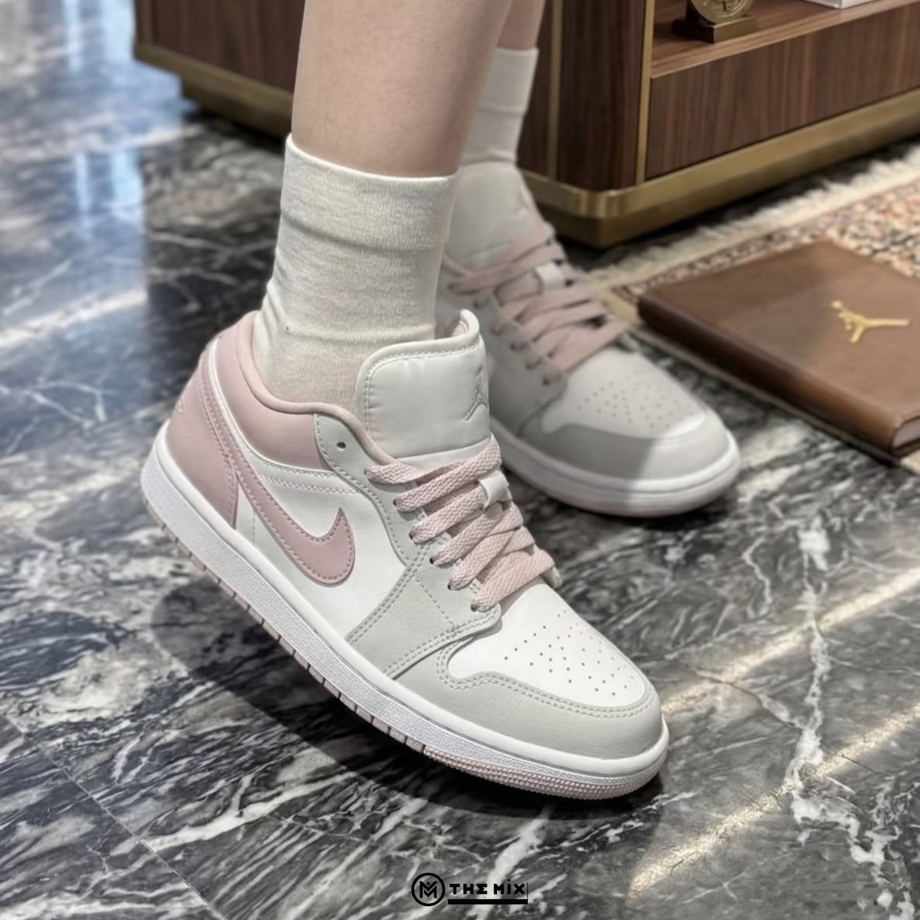Nike Air Jordan 1 Low 'Particle Rose' - DC0774-606 The Mix Chinh Hãng
