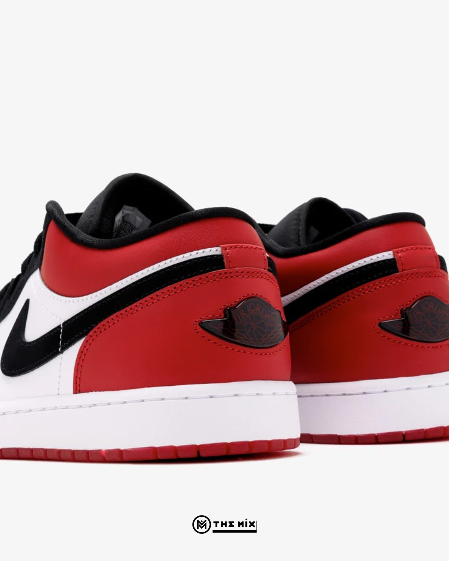 Air Jordan 1 Low Black Toe New, Jordan 1 Low Black Toe, IB8971-106, Jordan special box, upgraded leather Jordan 1 Low, Jordan heel logo, Black Toe Jordan Low
