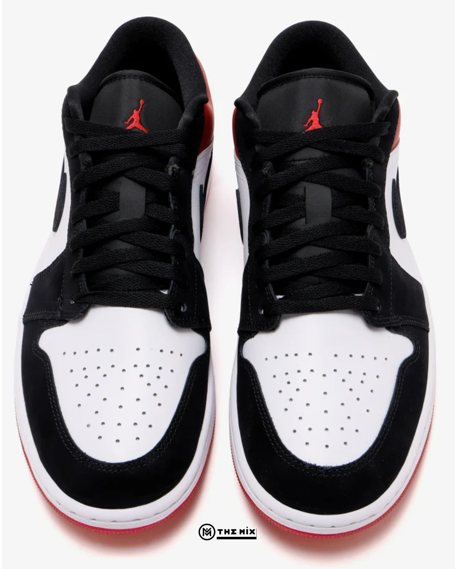Air Jordan 1 Low Black Toe New, Jordan 1 Low Black Toe, IB8971-106, Jordan special box, upgraded leather Jordan 1 Low, Jordan heel logo, Black Toe Jordan Low