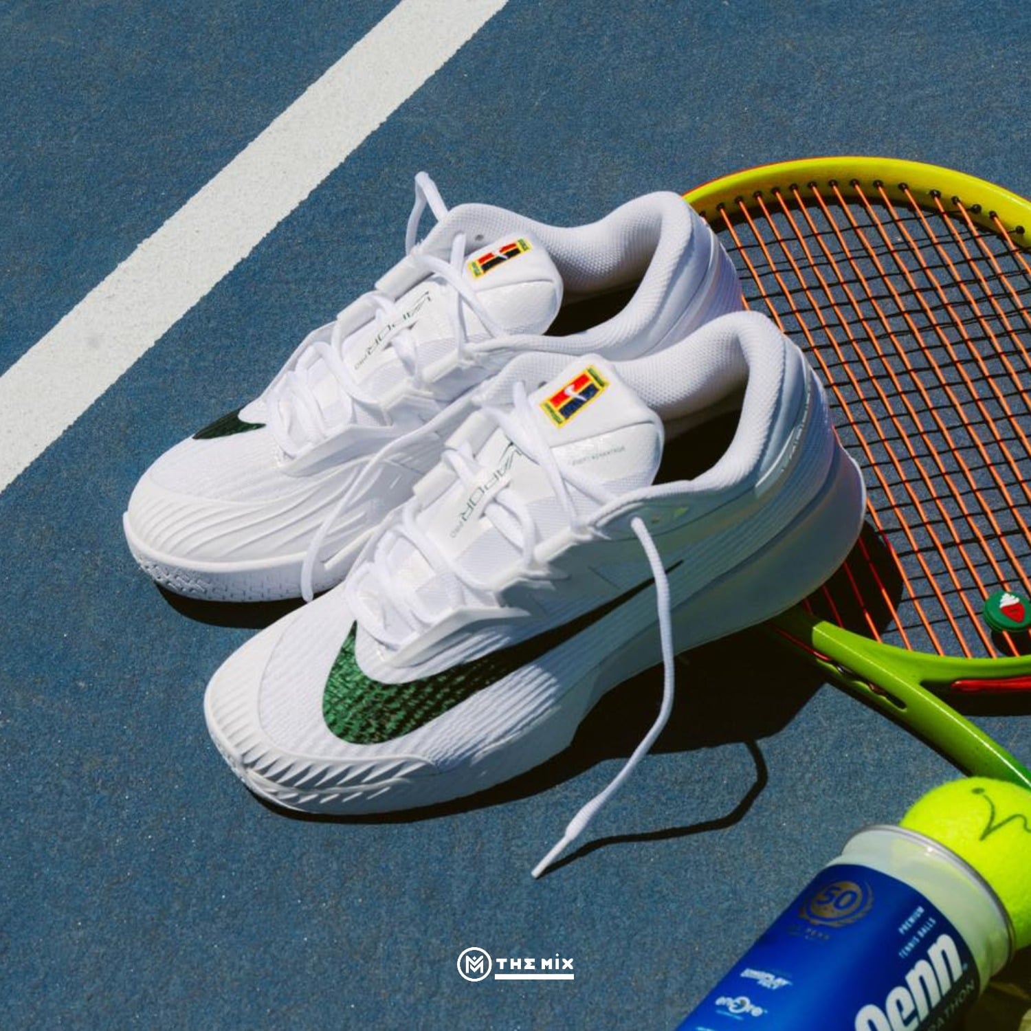 Nike Vapor Pro 3 PRM, White Green, IR3542-100, NikeCourt, tennis shoes, pickleball shoes