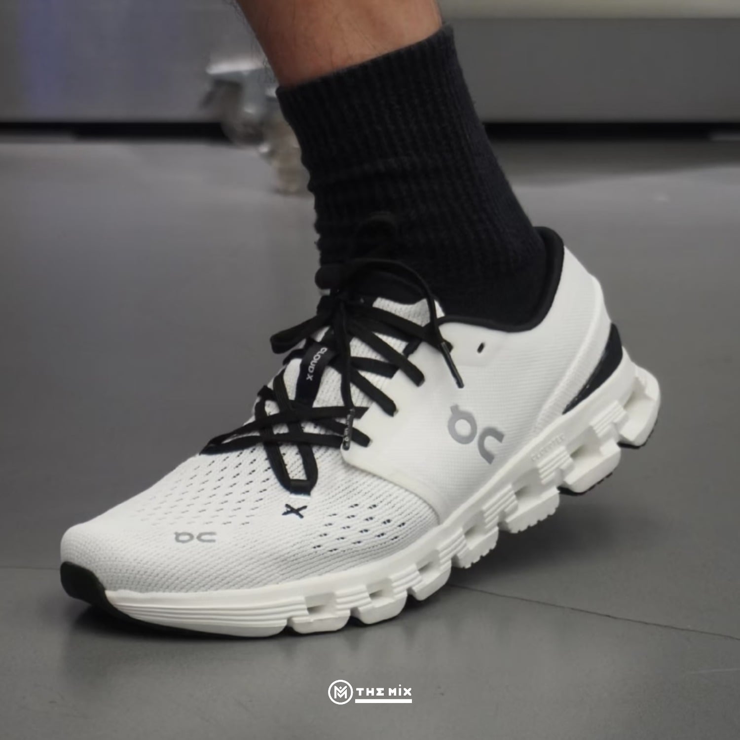 ON Running Cloud X 4, Ivory Black, 3ME30040791, CloudTec, Helion superfoam, Speedboard