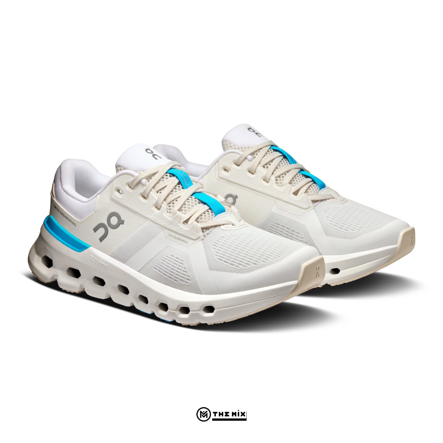 On Running Cloudrunner 2 White Horizon, ON Cloudrunner 2, 3WE10133195, CloudTec running shoes, Helion superfoam, daily running shoes, running shoes cho nữ
