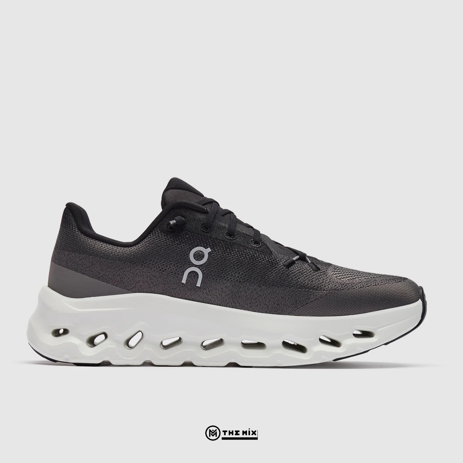ON Running Cloudtilt, Black Asphalt Core, 3ME10100397, CloudTec Phase, Helion superfoam, Swiss sneaker