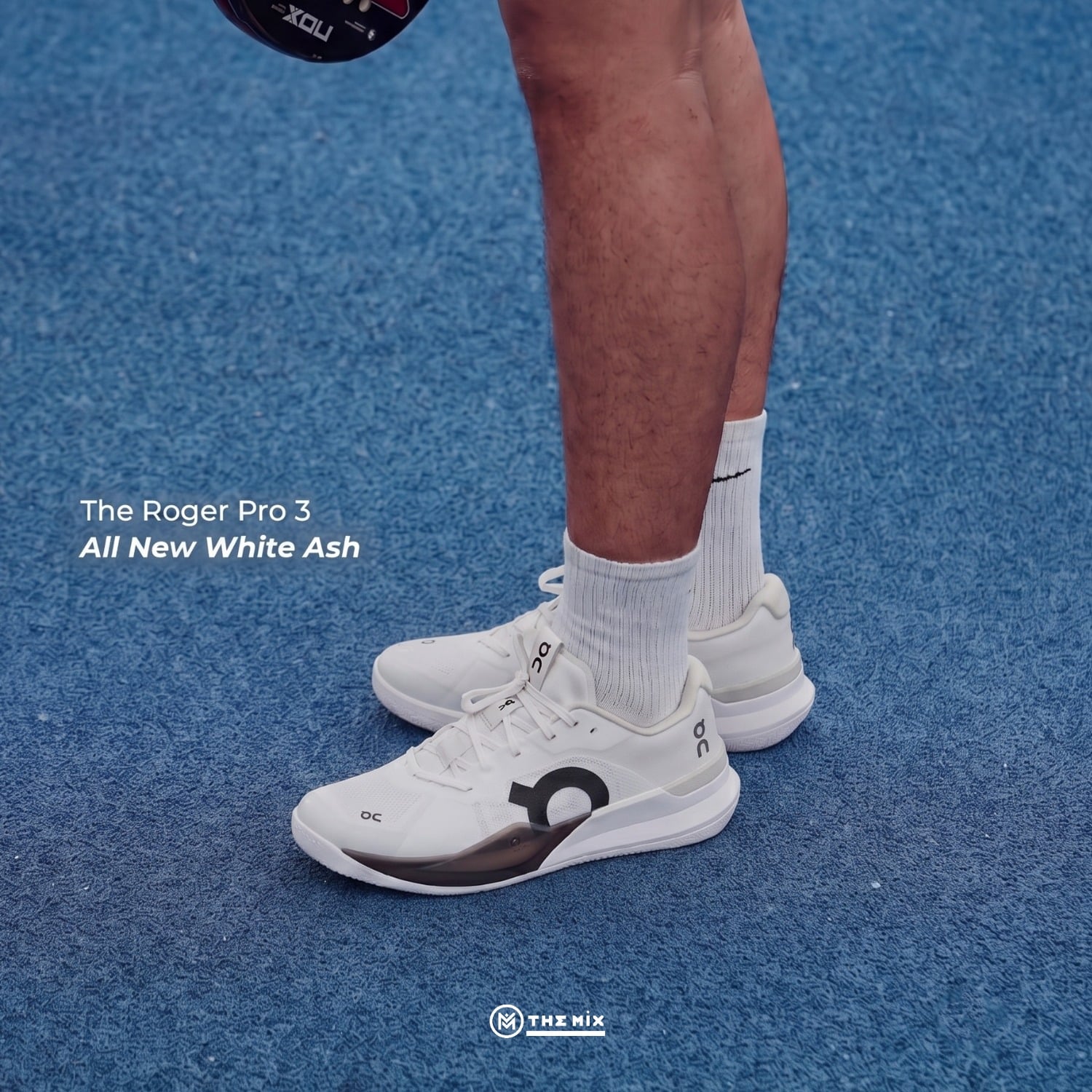 ON The Roger Pro 3 White Ash, On Roger Pro 3 White Ash, 3MG10366243, ON tennis shoes, Roger Federer ON shoes, rare ON Roger Pro 3, White Ash tennis shoes, ON Running court shoes, Pickleball shoes