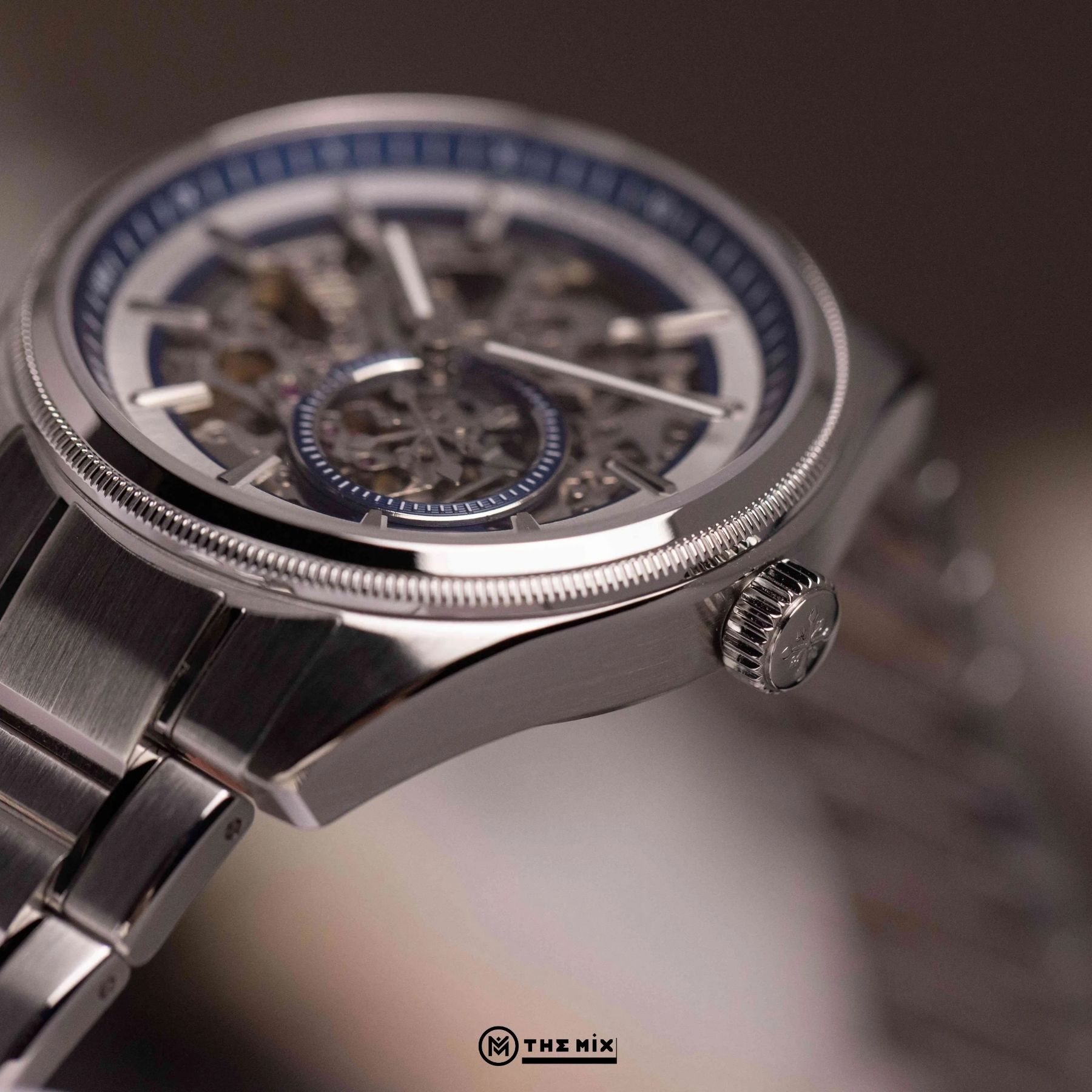 Đồng Hồ Alexander Ferros 9262S/05 - 40mm White Navy Automatic Skeleton