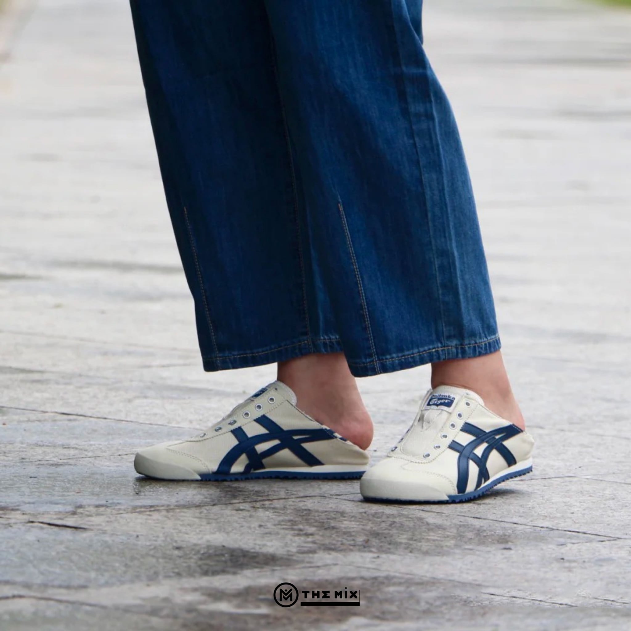 Onitsuka Tiger Mexico 66 Paraty Natural Navy - 1183C233-250 Chính Hãng