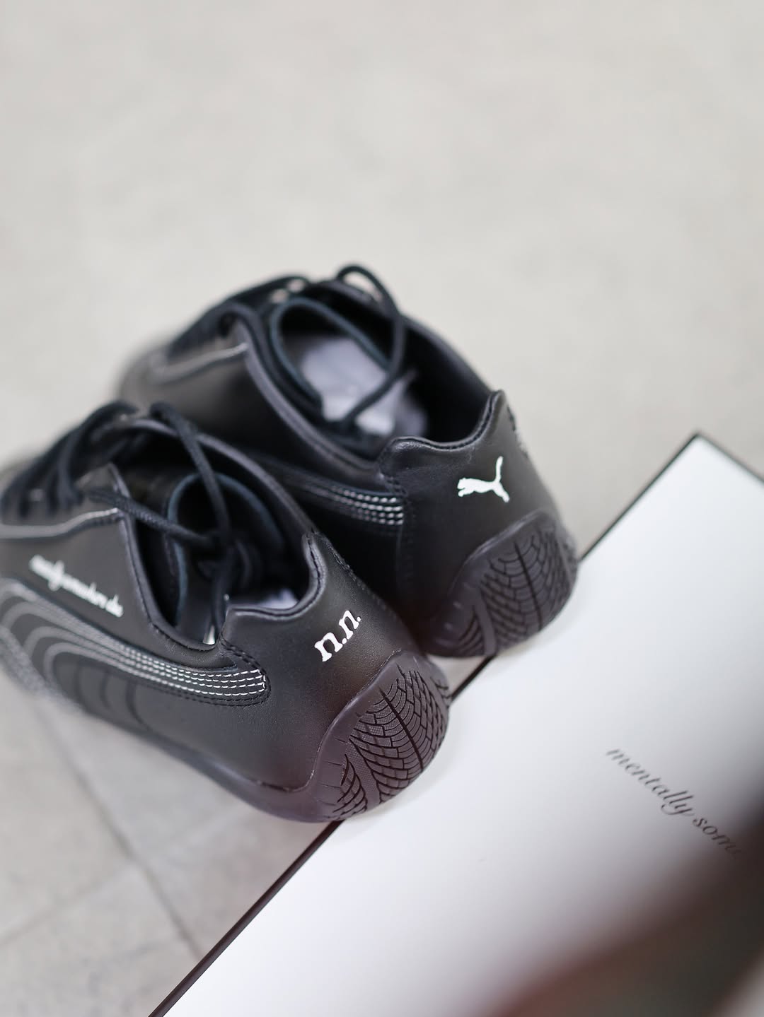 Puma Speedcat x Noafterno 'Black White' - 404267-02 Chính Hãng