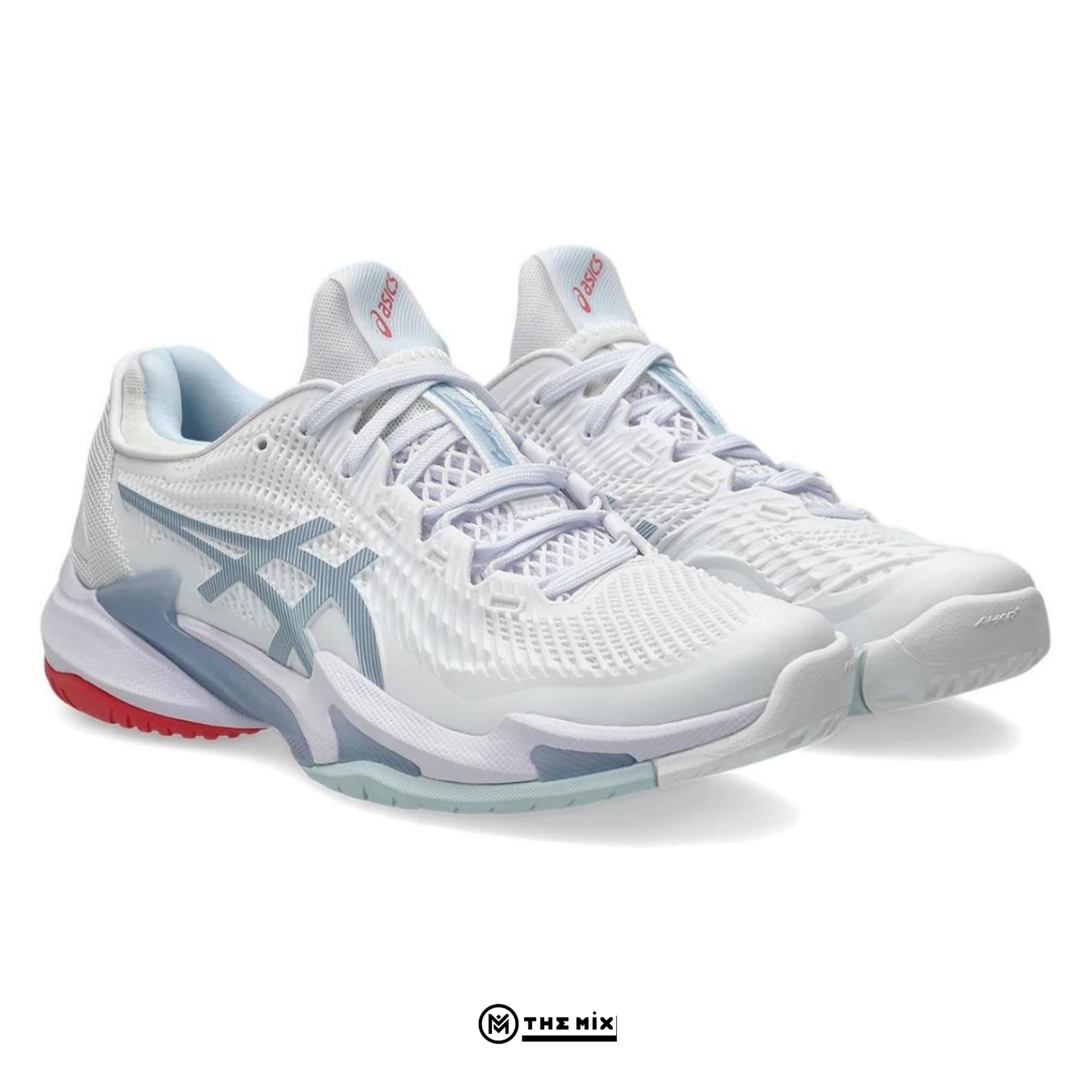 Asics Court FF3 Blue Sky White - 1042A220-107 - Giày Asics Pickleball