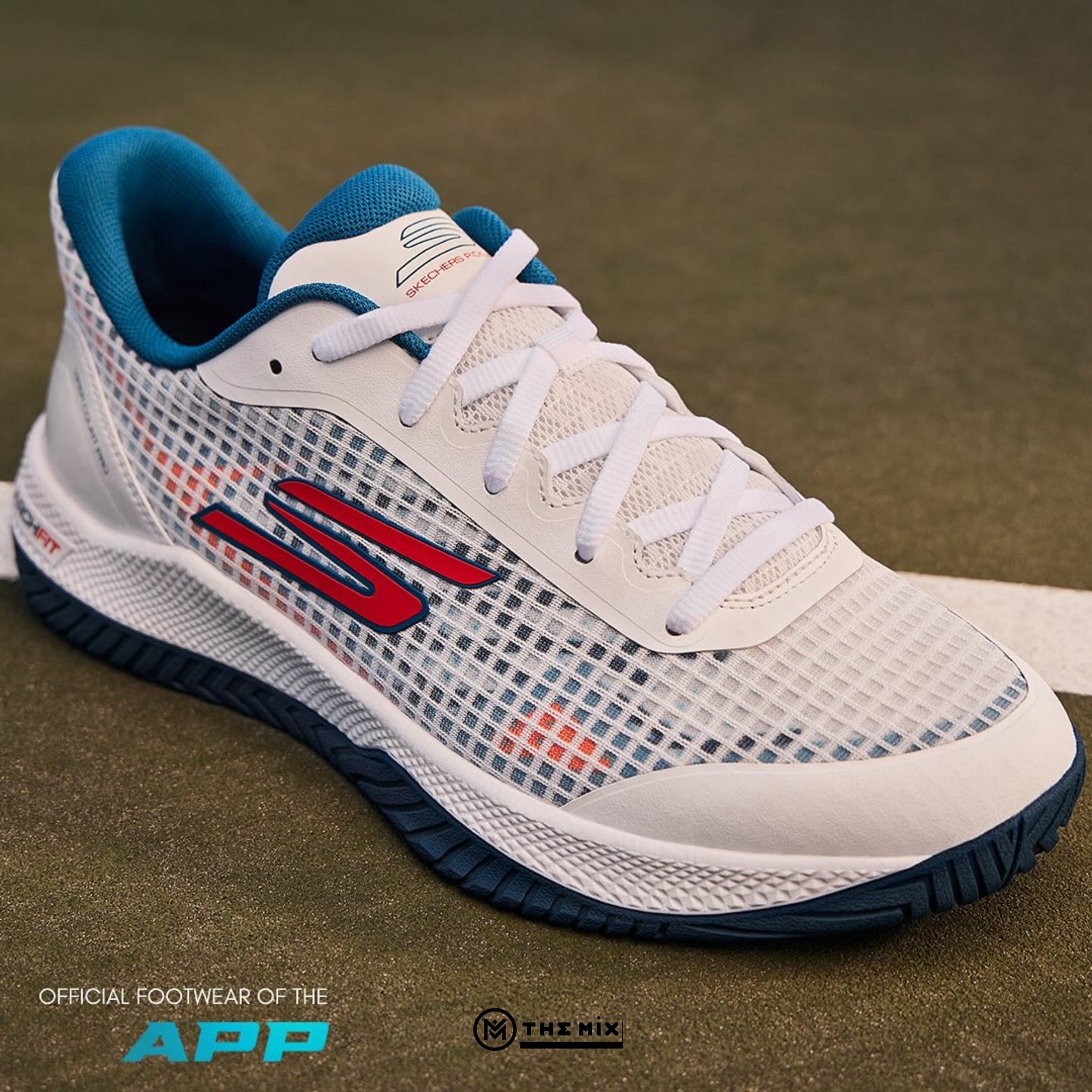 Skechers Viper Court Pro 'White' - 246069C-WTQ - Skechers Chính Hãng