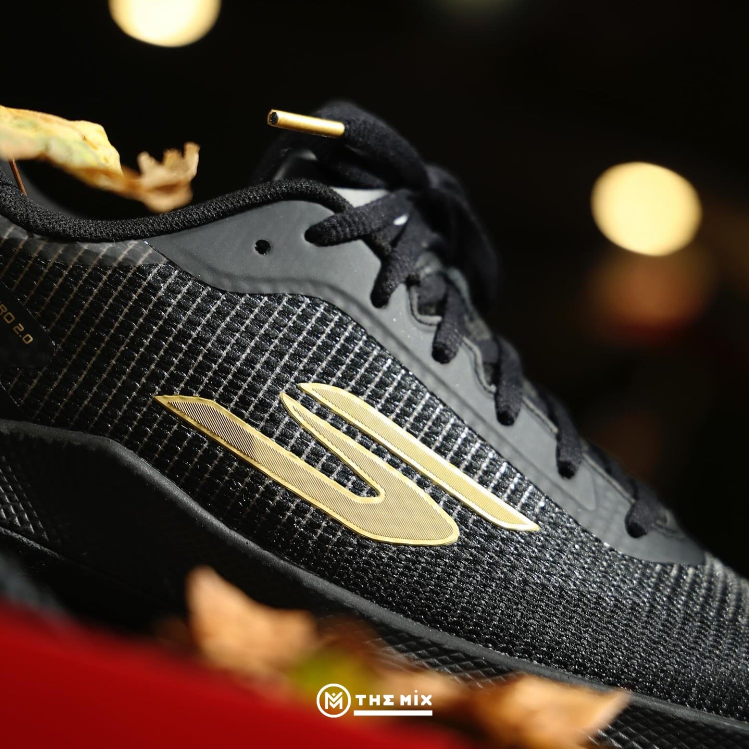Skechers Viper Court Pro 2.0, Black Gold, 246109C-BKGD, pickleball shoes, Goodyear Performance outsole