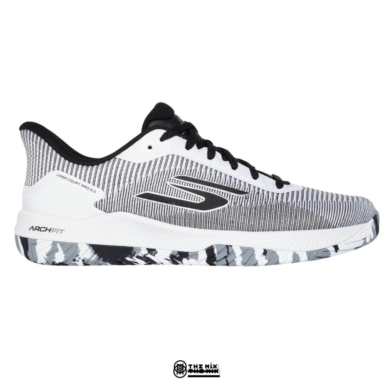 Skechers Viper Court Pro 2.0 Đen Trắng 172109-BKW - Giày Pickleball Skecher