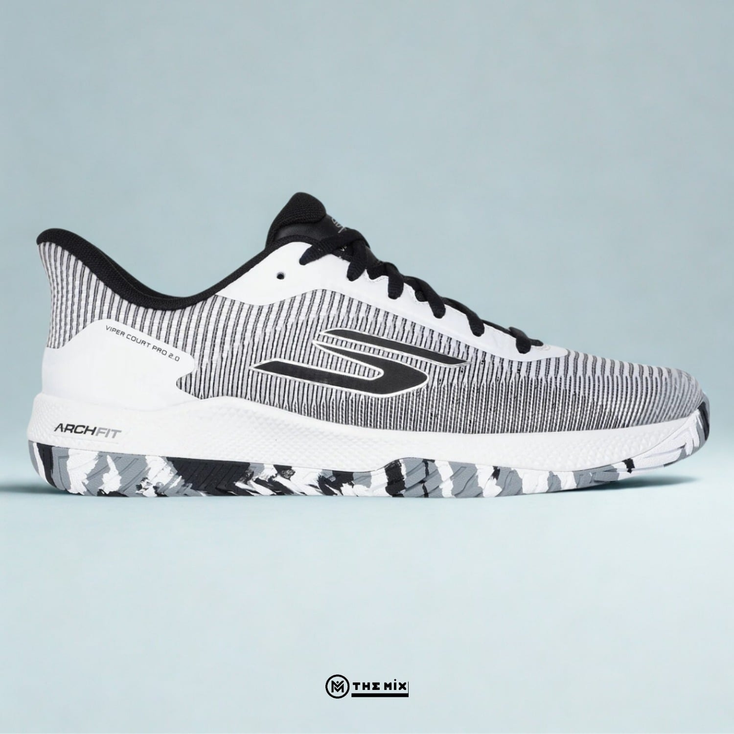 Skechers Viper Court Pro 2.0 Đen Trắng 172109-BKW - Giày Pickleball Skecher