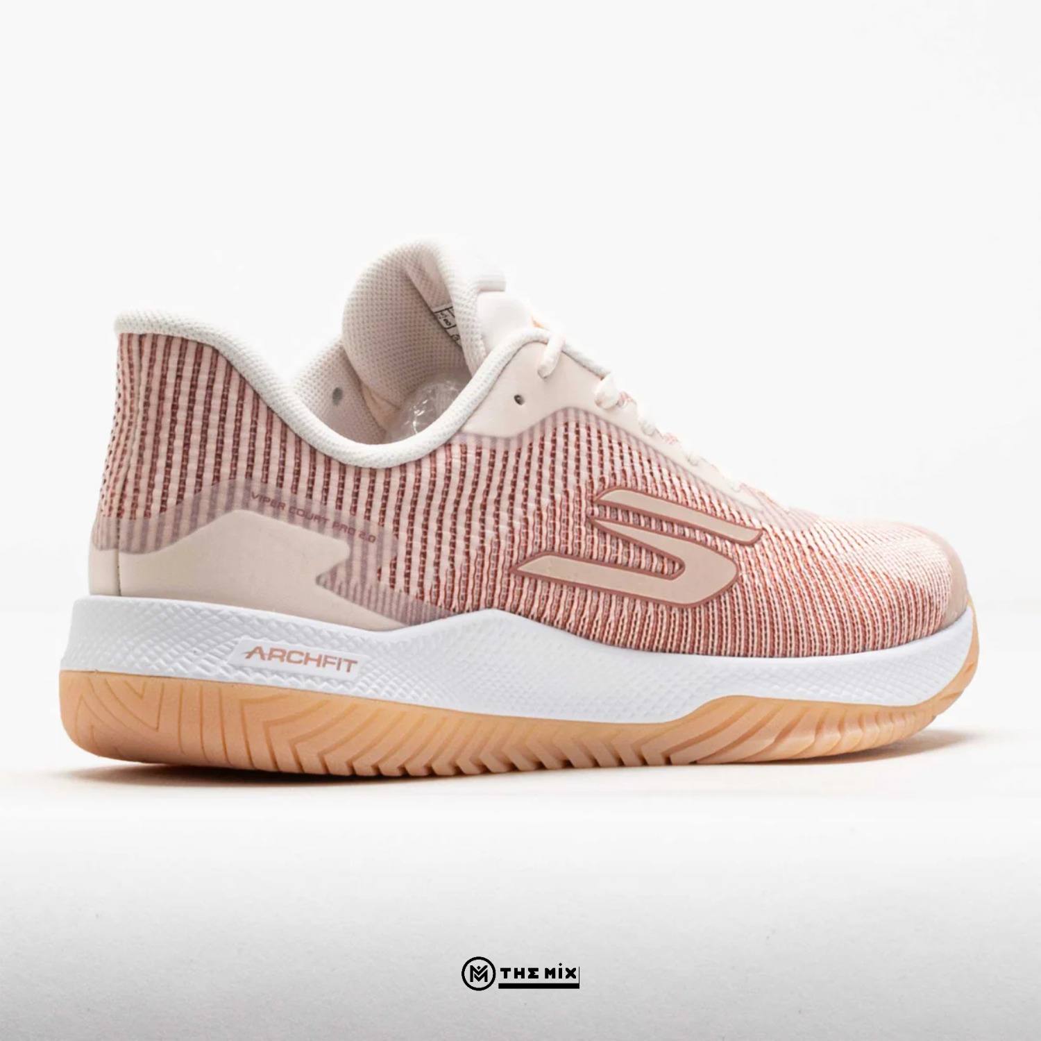Skechers Viper Court Pro 2.0 Light Pink 172109-LTPK là giày pickleball với đế Goodyear Performance, hỗ trợ bám sân, ổn định và di chuyển ngang tự tin.