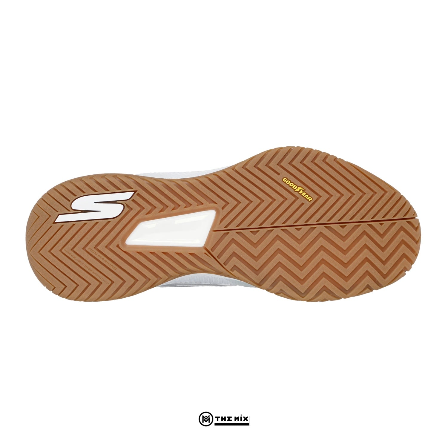 Skechers Viper Court Pro 2.0 White, Skechers pickleball shoes, 172109W-WHT, Goodyear Performance outsole, white pickleball shoes, court shoes - Giày Pickleball Skecher