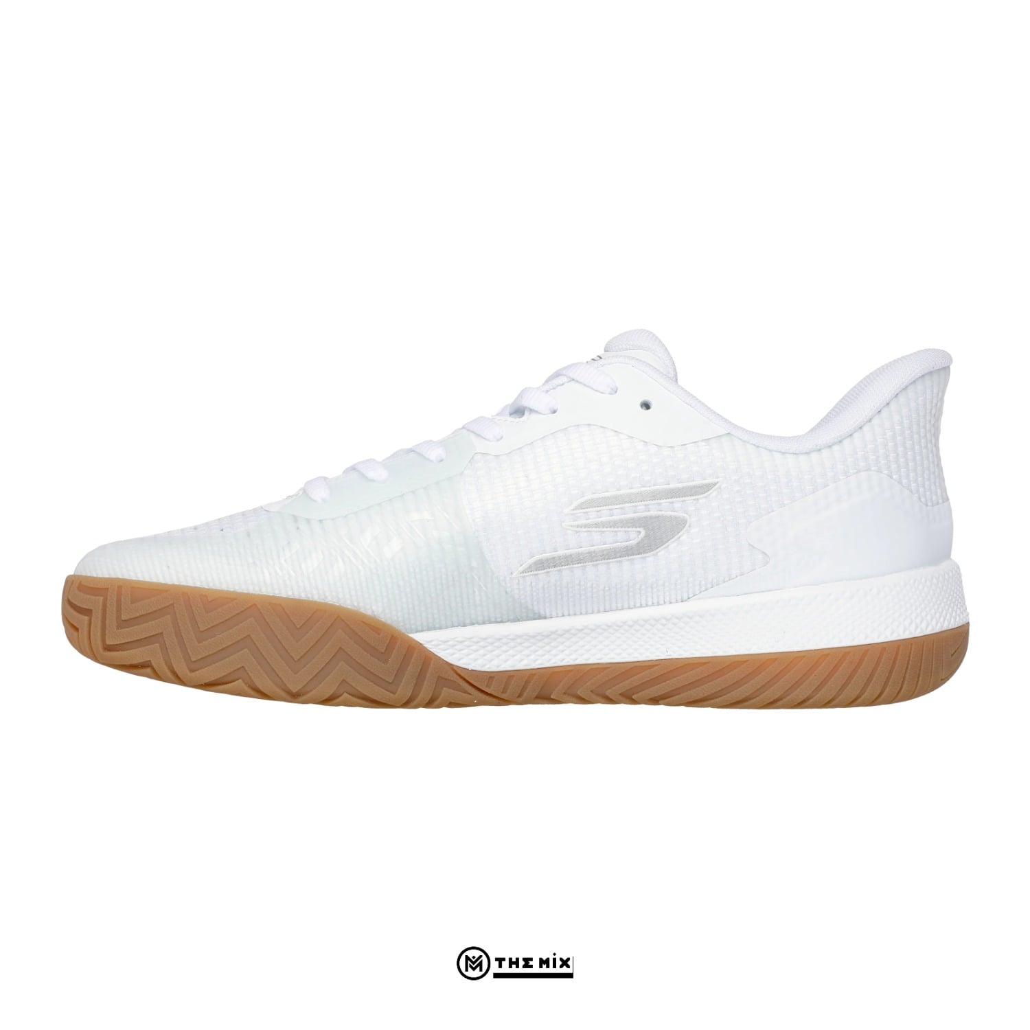 Skechers Viper Court Pro 2.0 White, Skechers pickleball shoes, 172109W-WHT, Goodyear Performance outsole, white pickleball shoes, court shoes - Giày Pickleball Skecher
