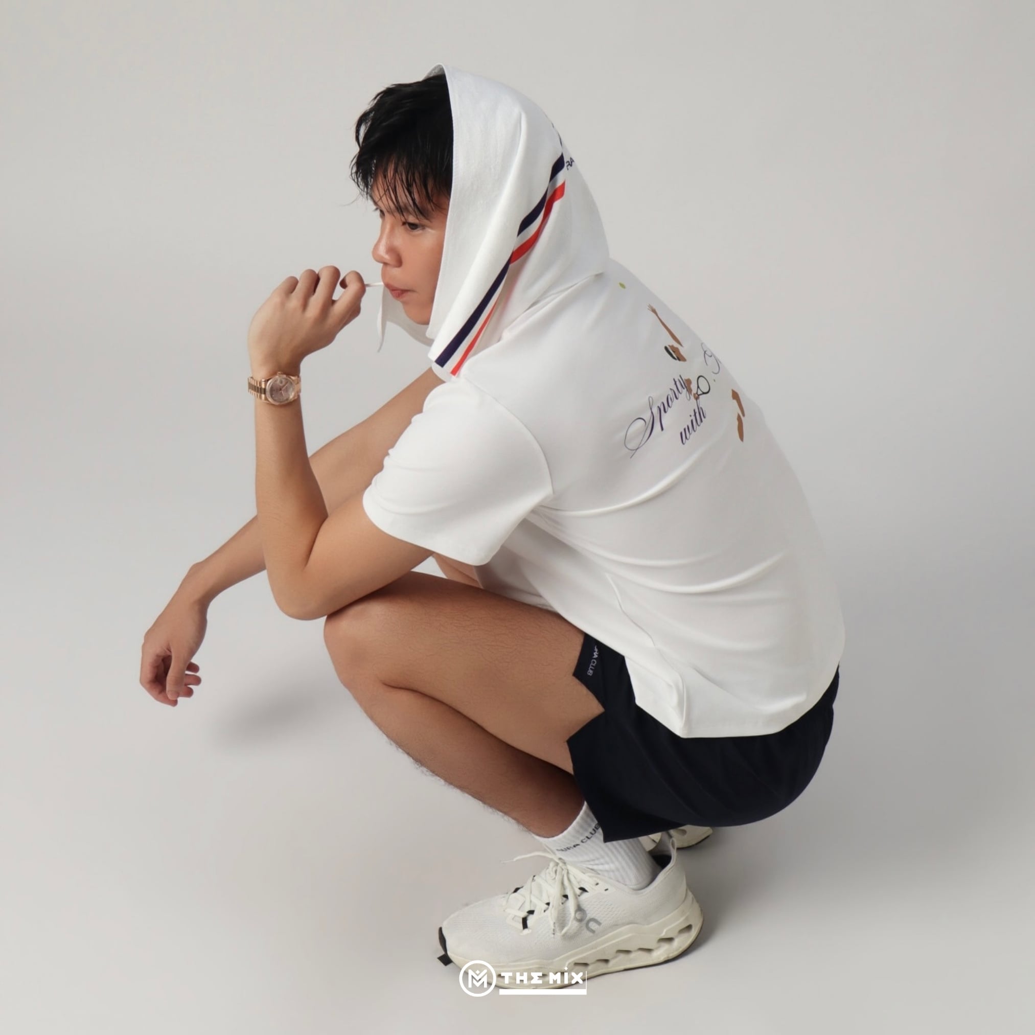 Áo Aura Club Signature Shirt - Trắng